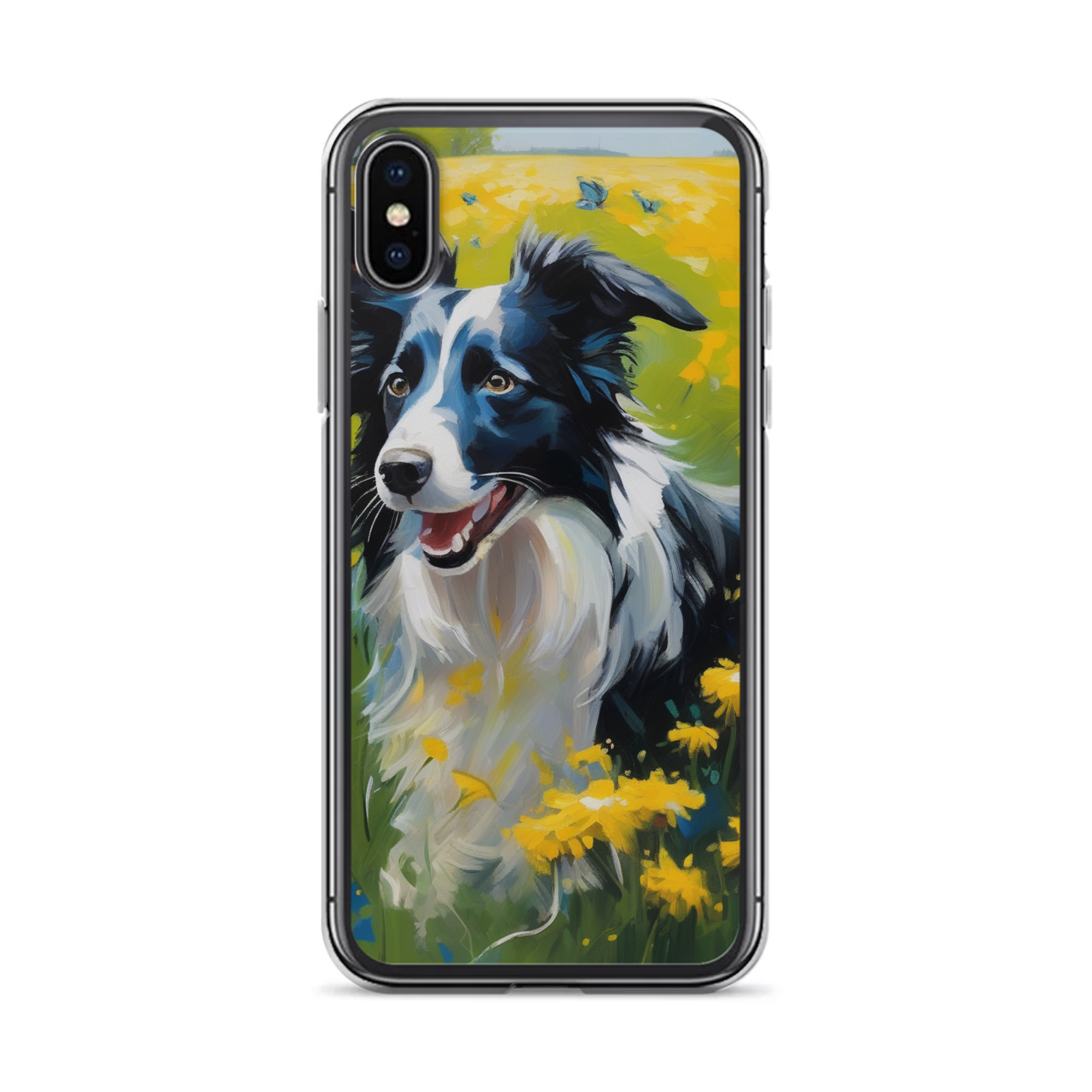 PugMug Custom Border Collie iPhone Case