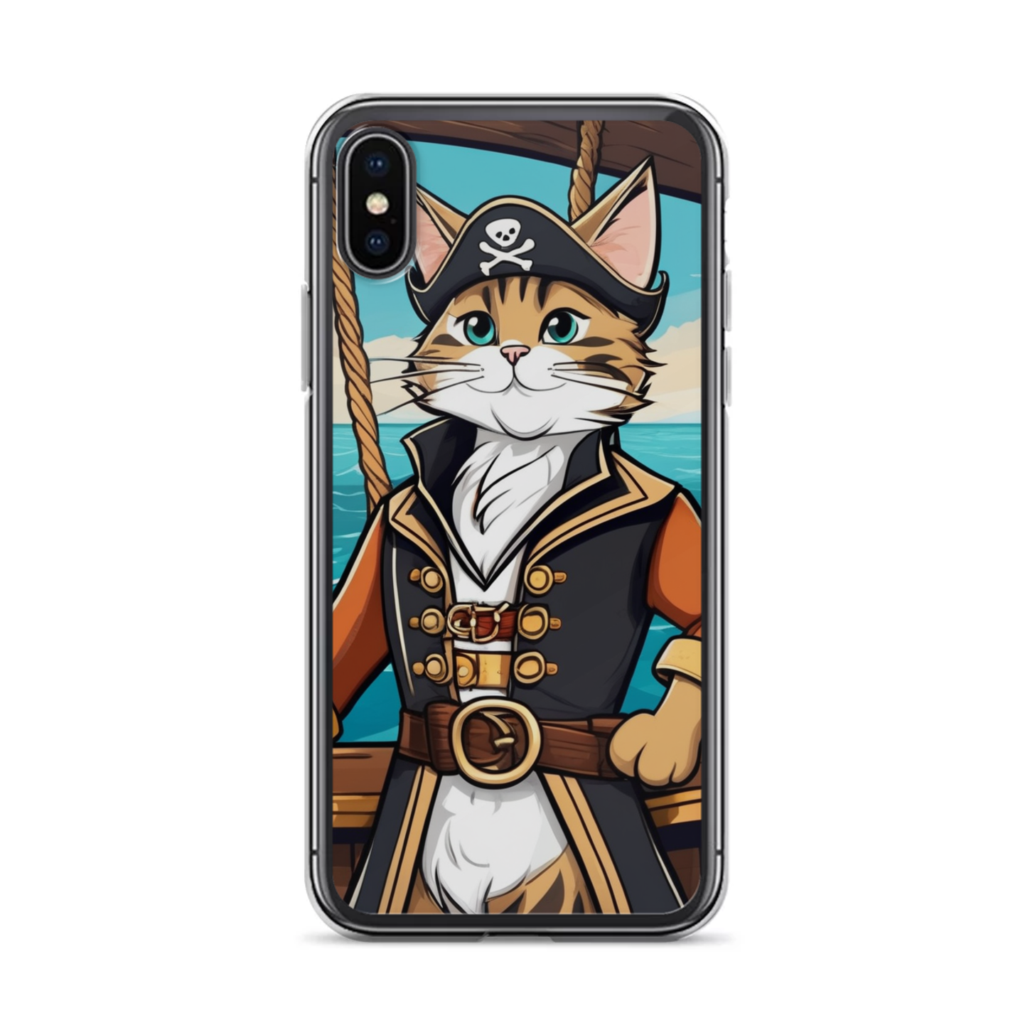 PugMug Custom Tabby Companion Cat iPhone Case