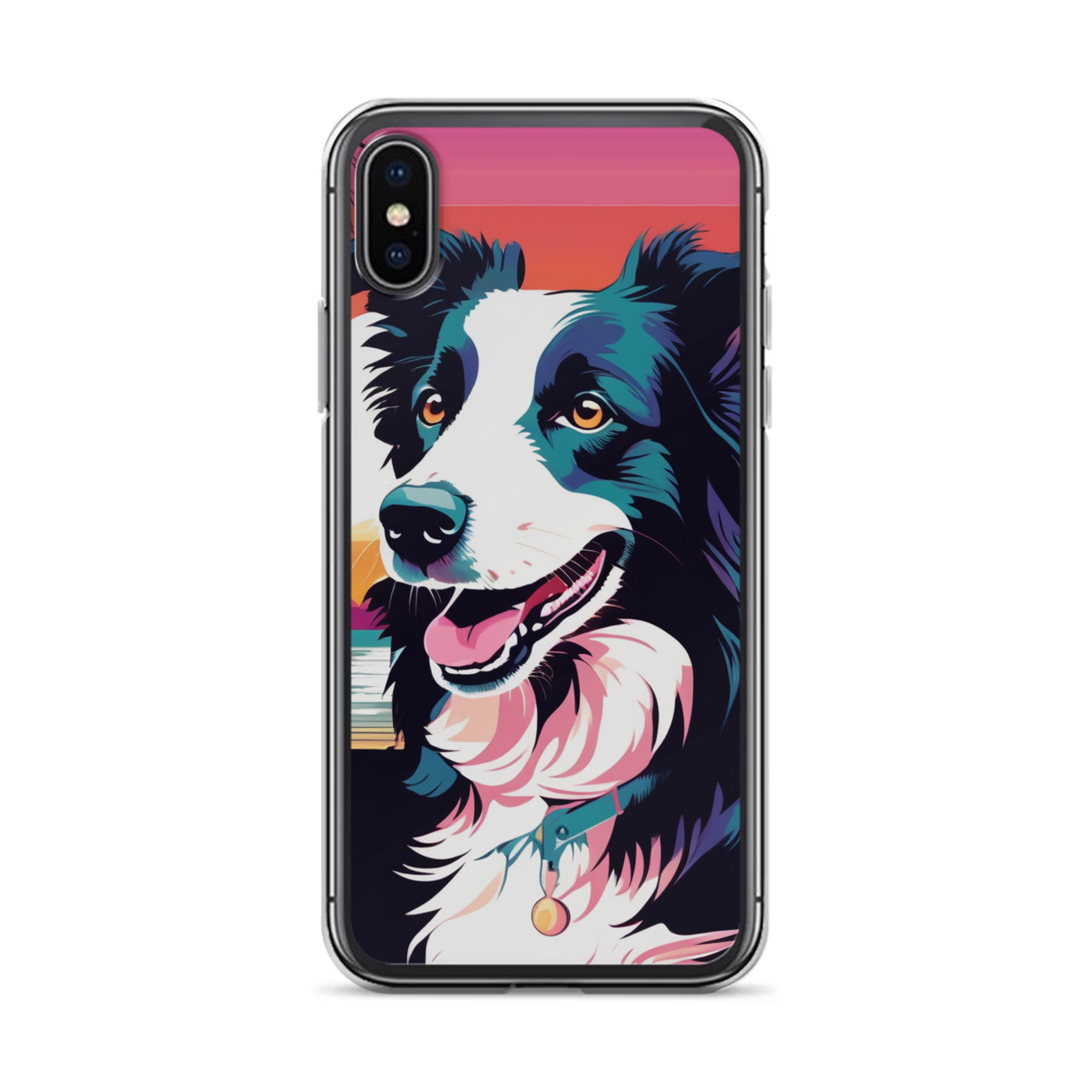 PugMug Custom Border Collie iPhone Case