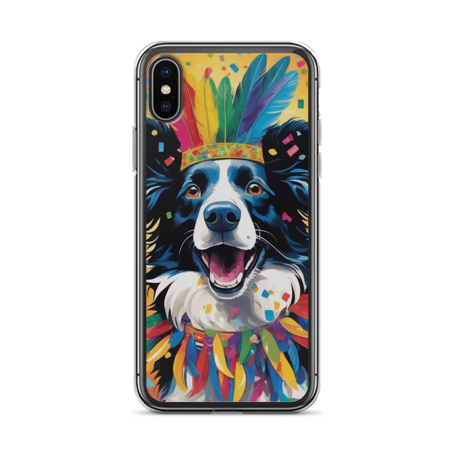 PugMug Custom Border Collie iPhone Case