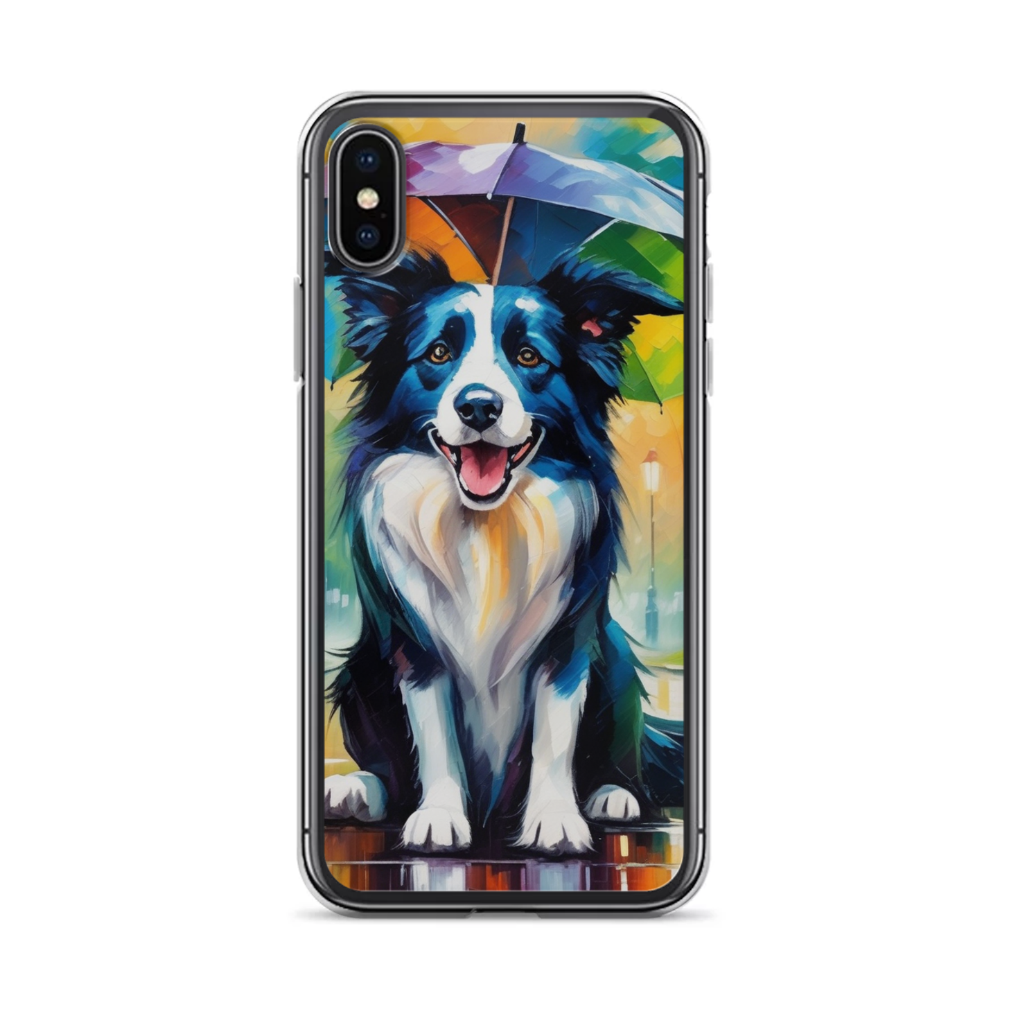 PugMug Custom Border Collie iPhone Case