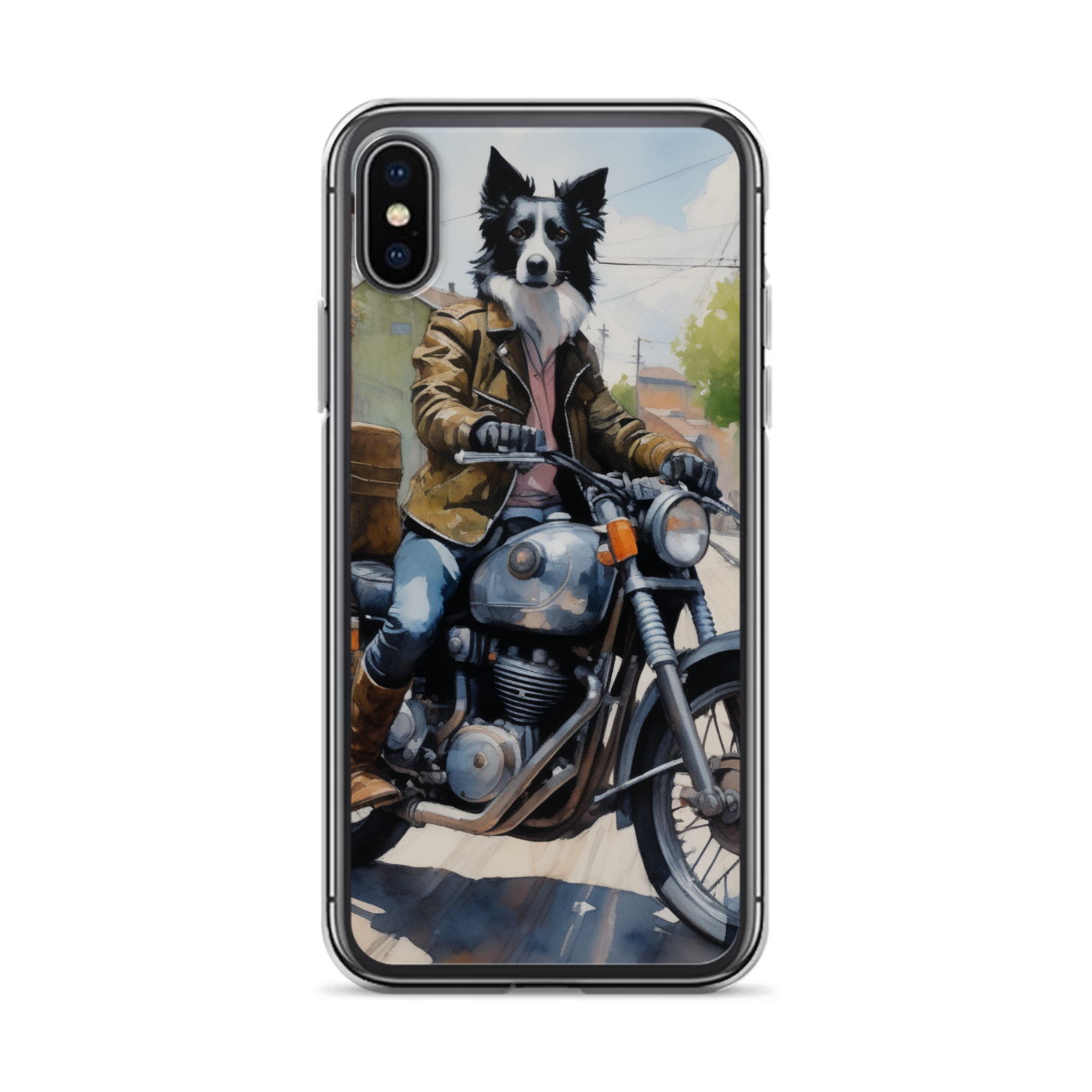 PugMug Custom Border Collie iPhone Case