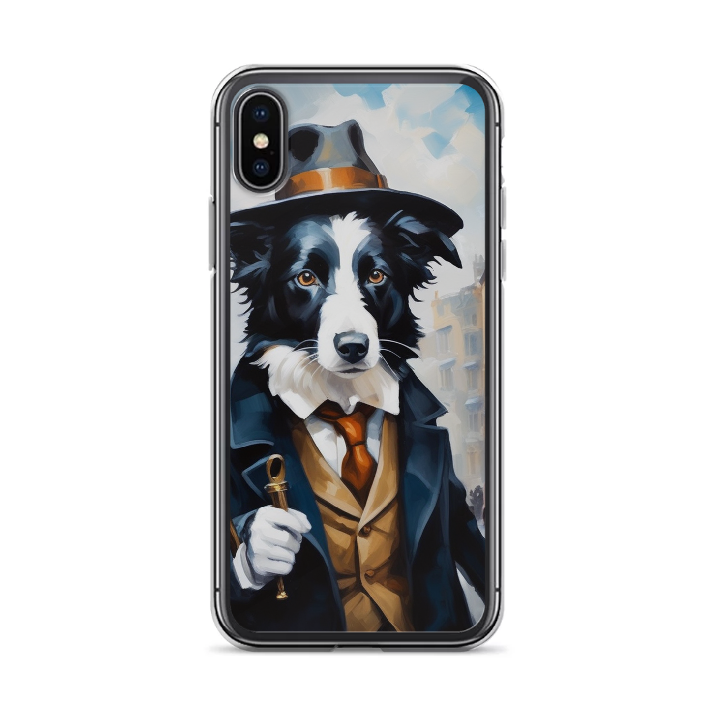 PugMug Custom Border Collie iPhone Case
