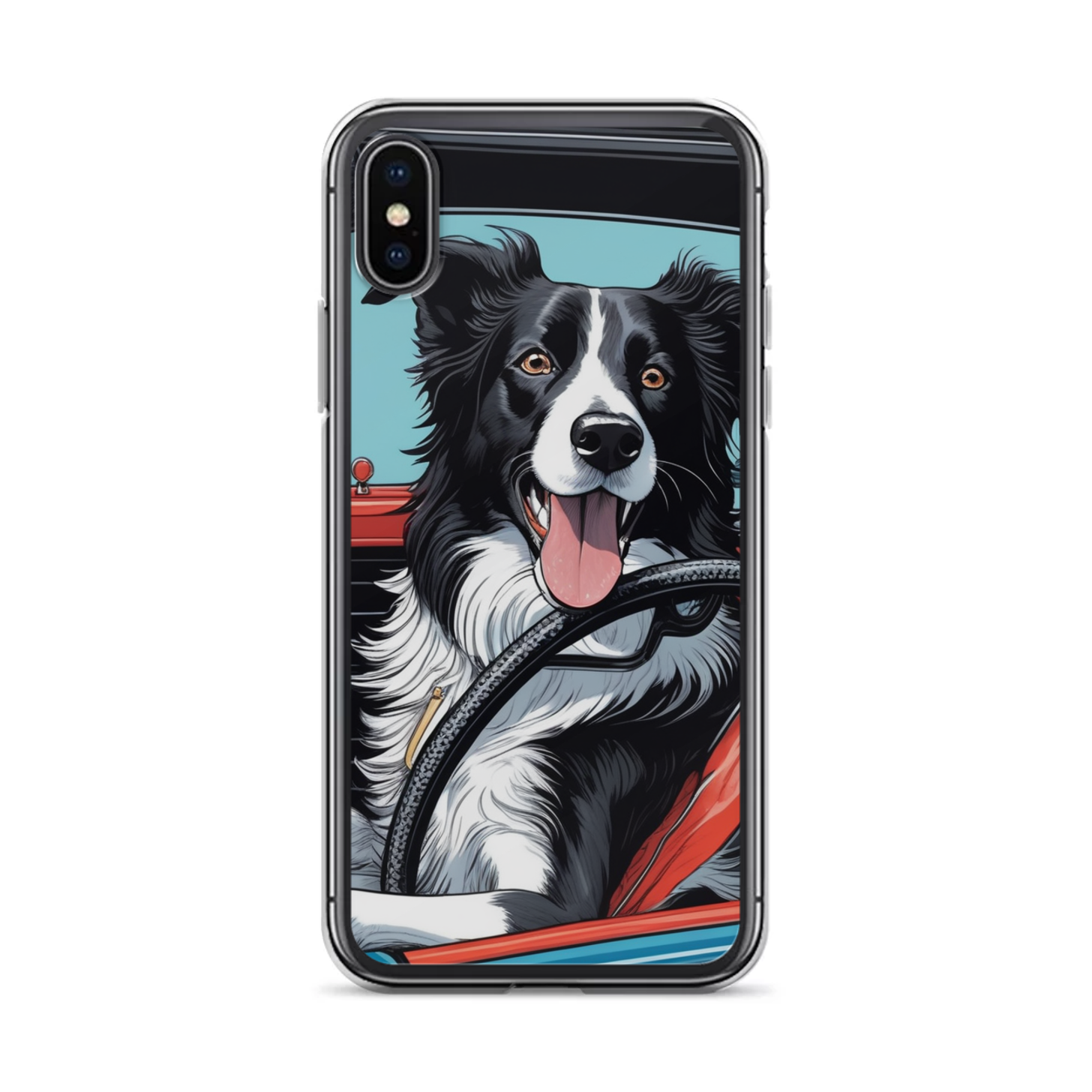 PugMug Custom Border Collie iPhone Case