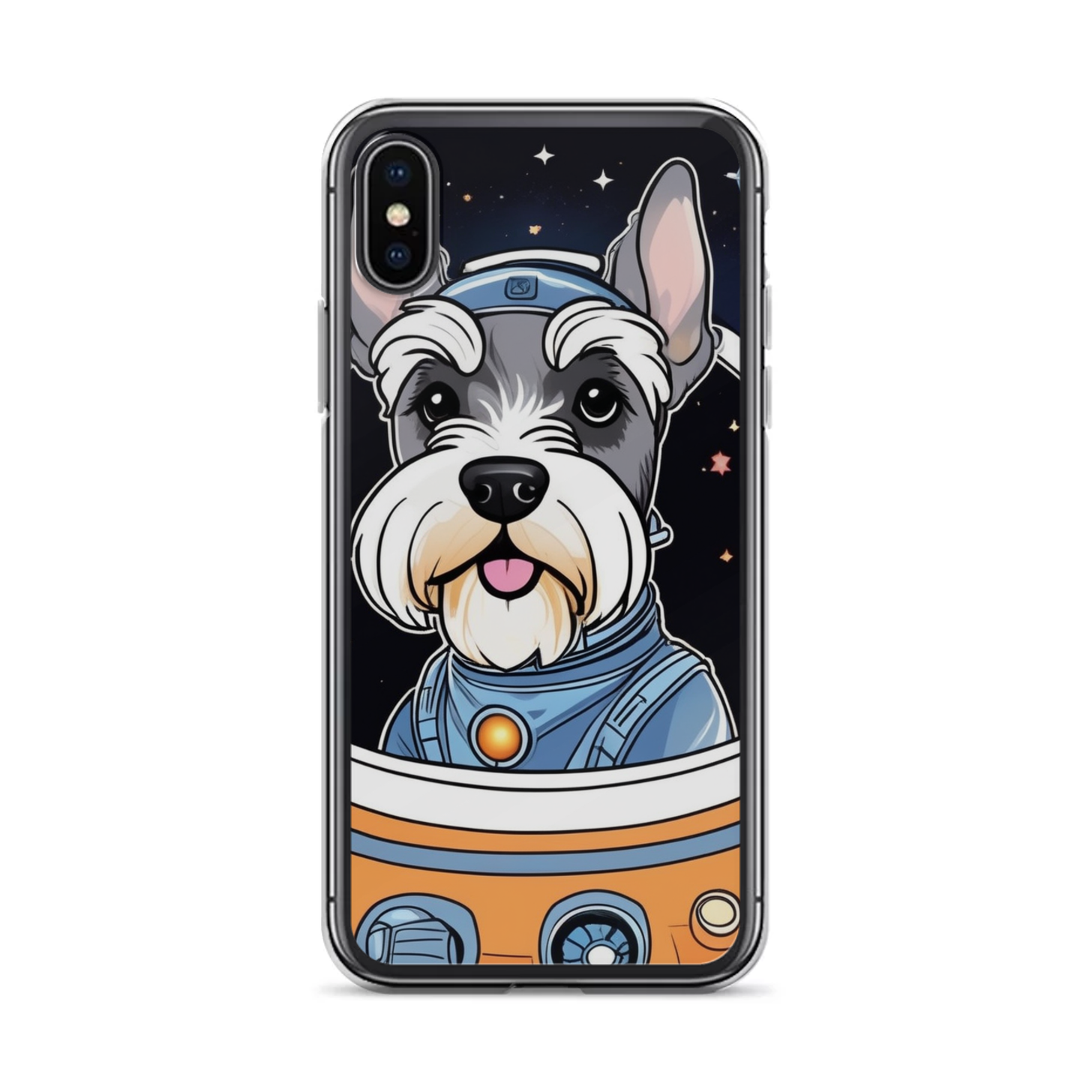 PugMug Custom Miniature Schnauzer iPhone Case