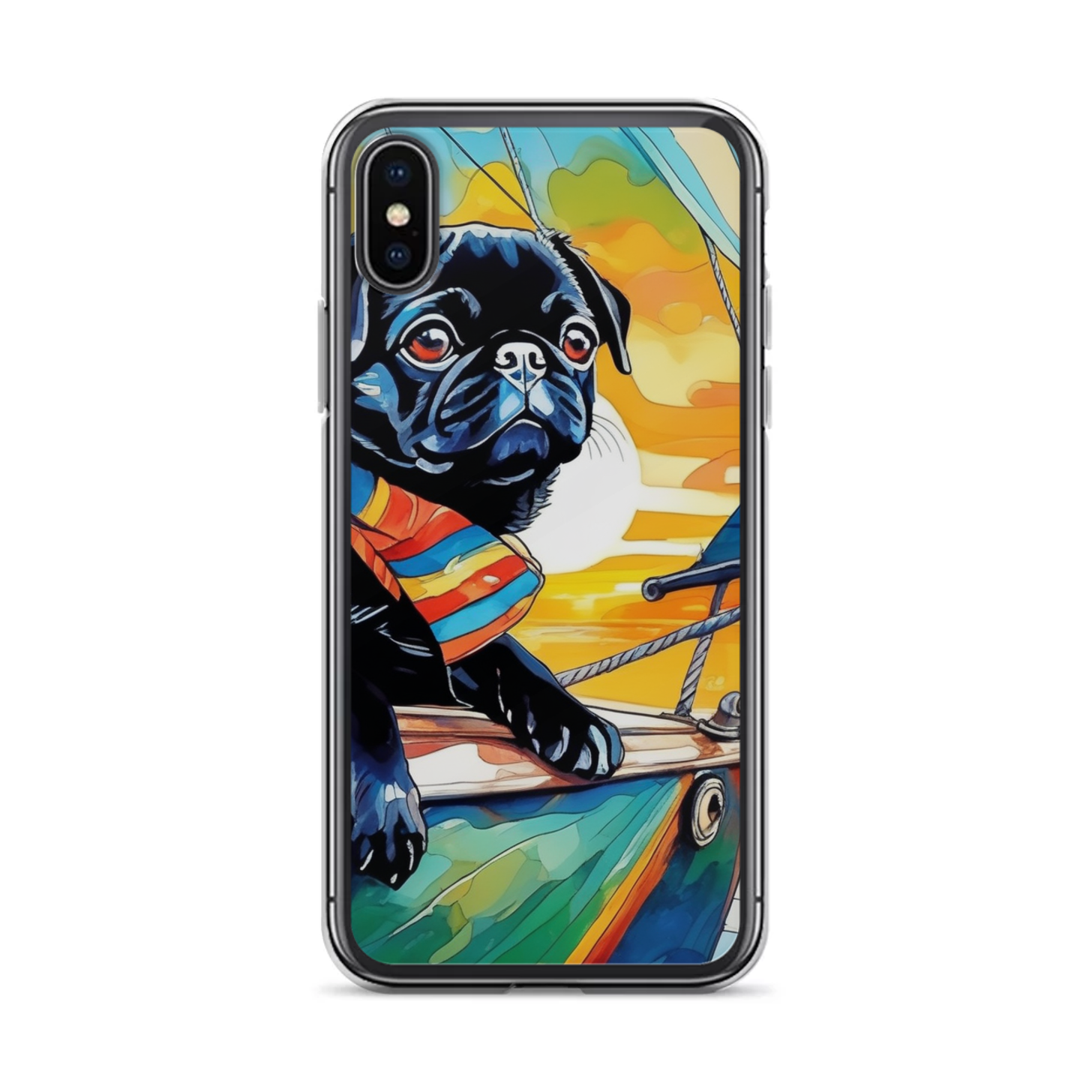 PugMug Custom Pet iPhone Case