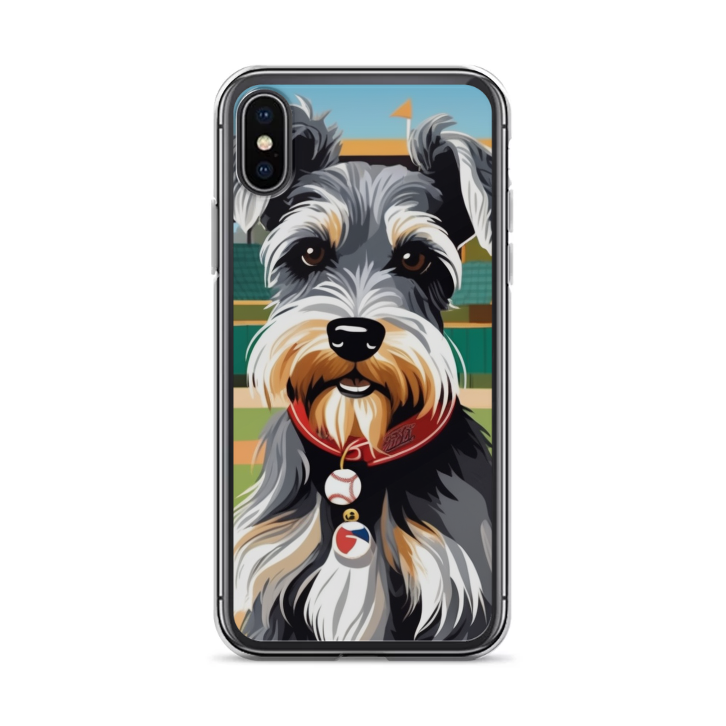 PugMug Custom Miniature Schnauzer iPhone Case