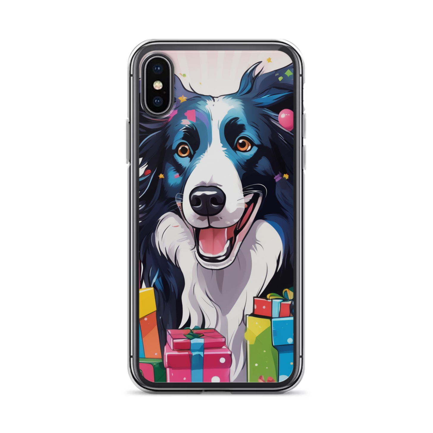 PugMug Custom Border Collie iPhone Case