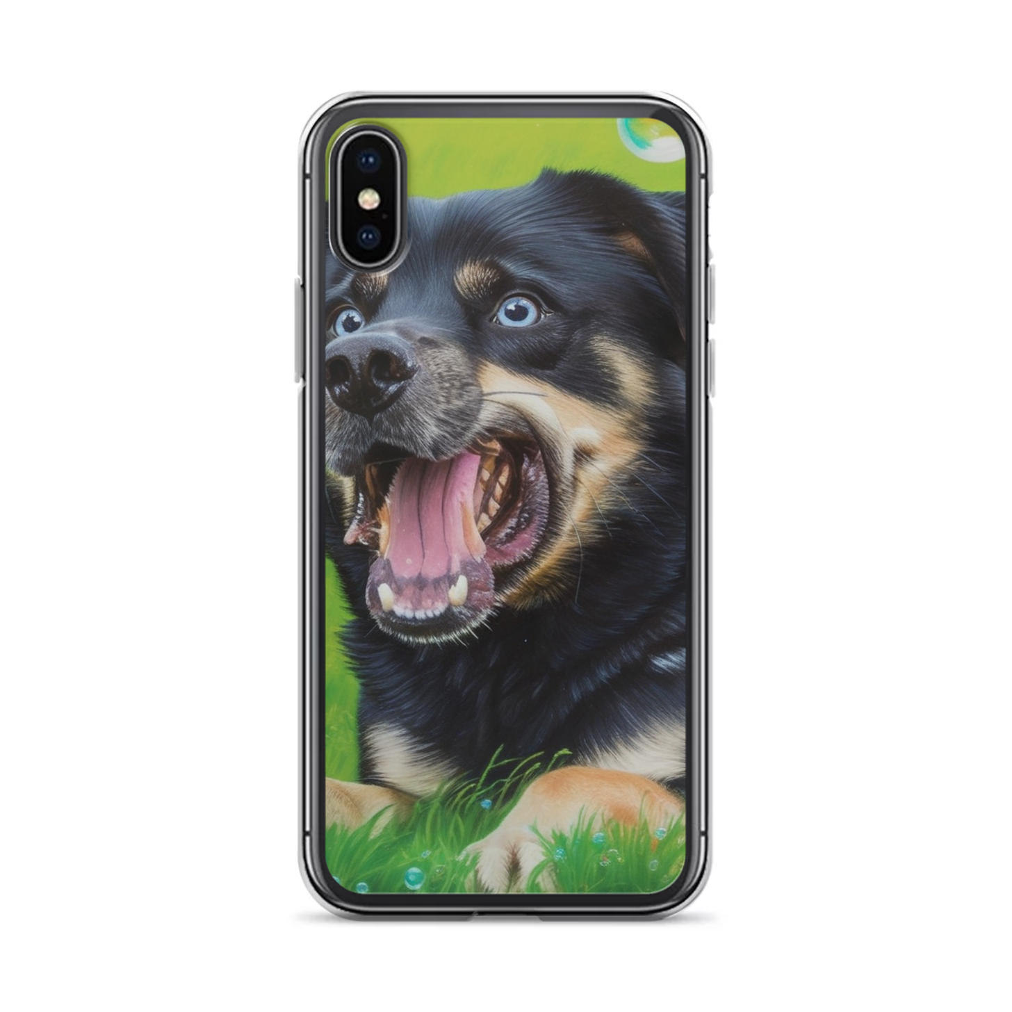 PugMug Custom Blue iPhone Case