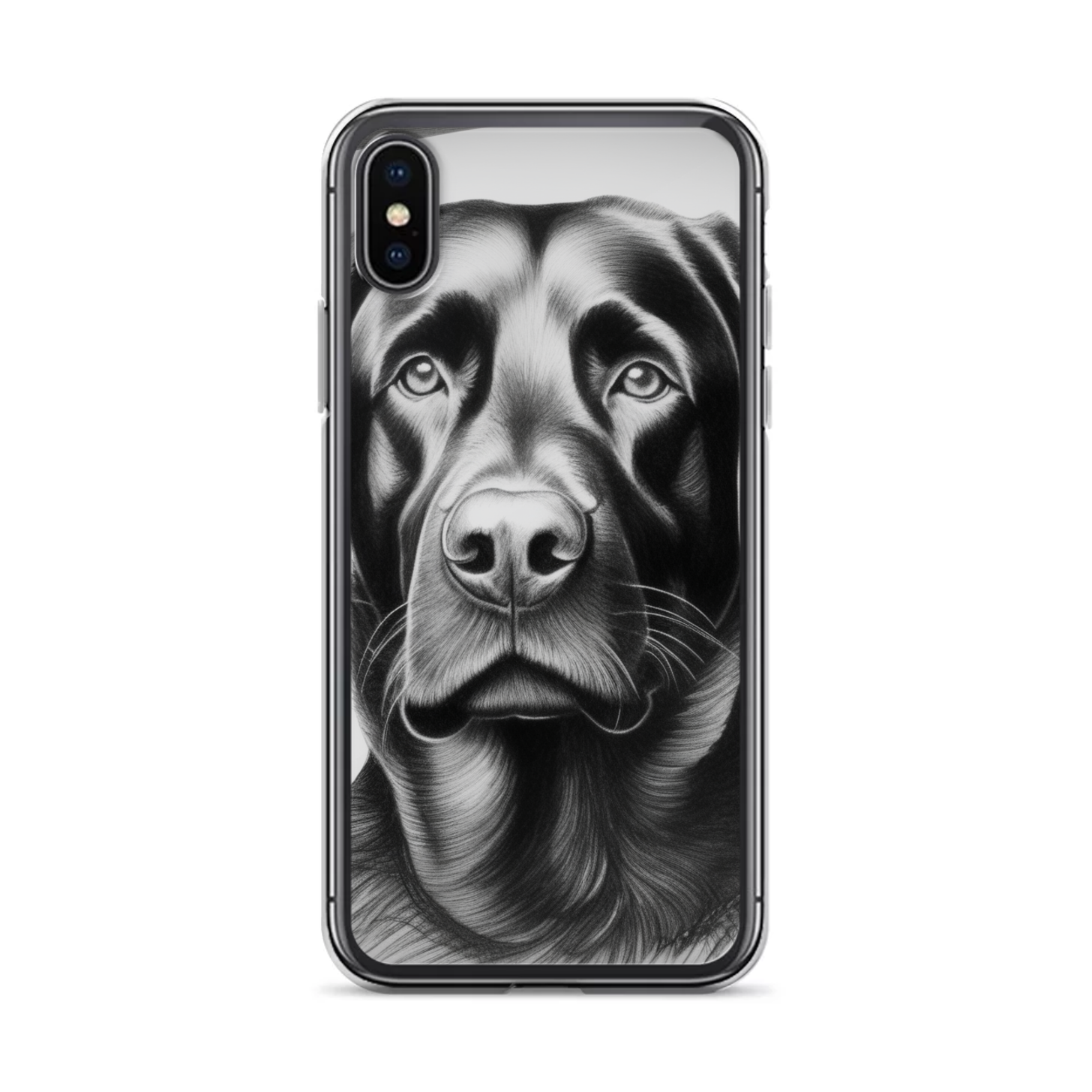 PugMug Custom Black Labrador Retriever iPhone Case