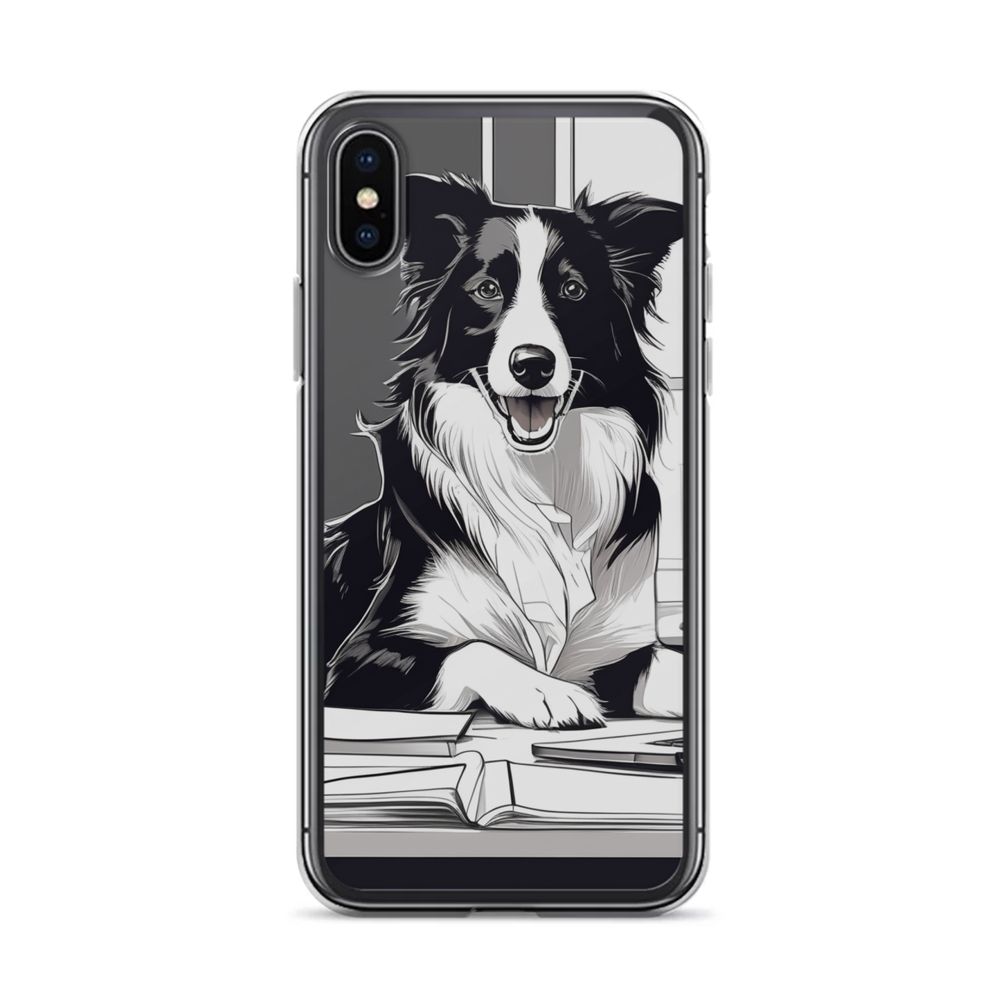 PugMug Custom Border Collie iPhone Case