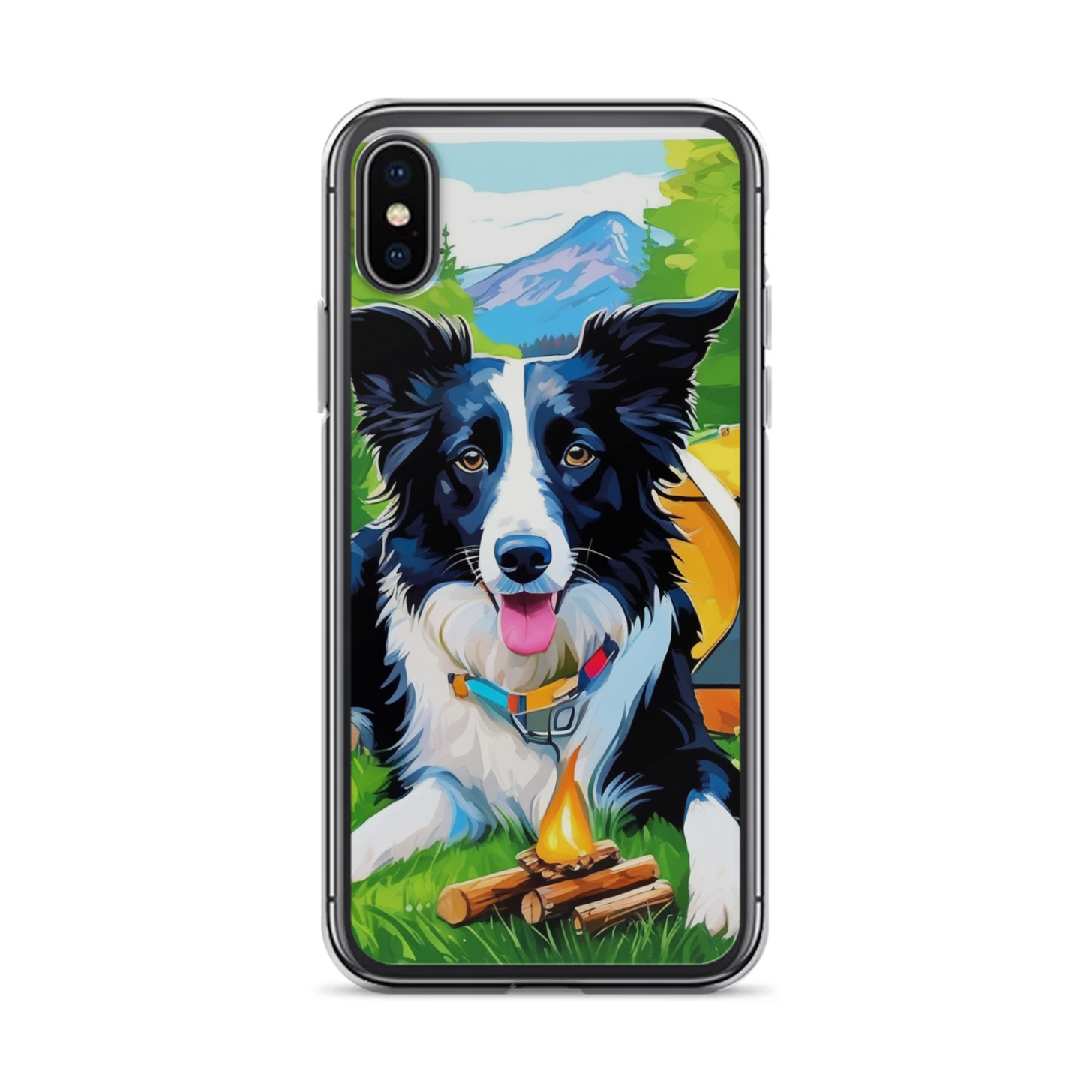 PugMug Custom Border Collie iPhone Case