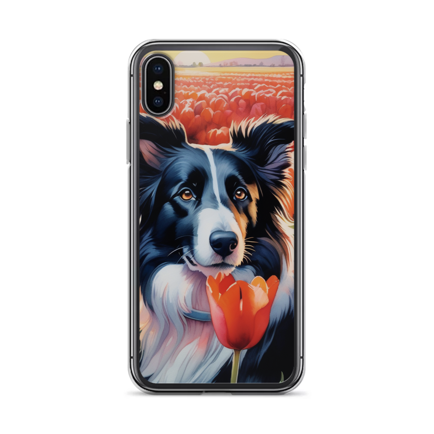 PugMug Custom Border Collie iPhone Case