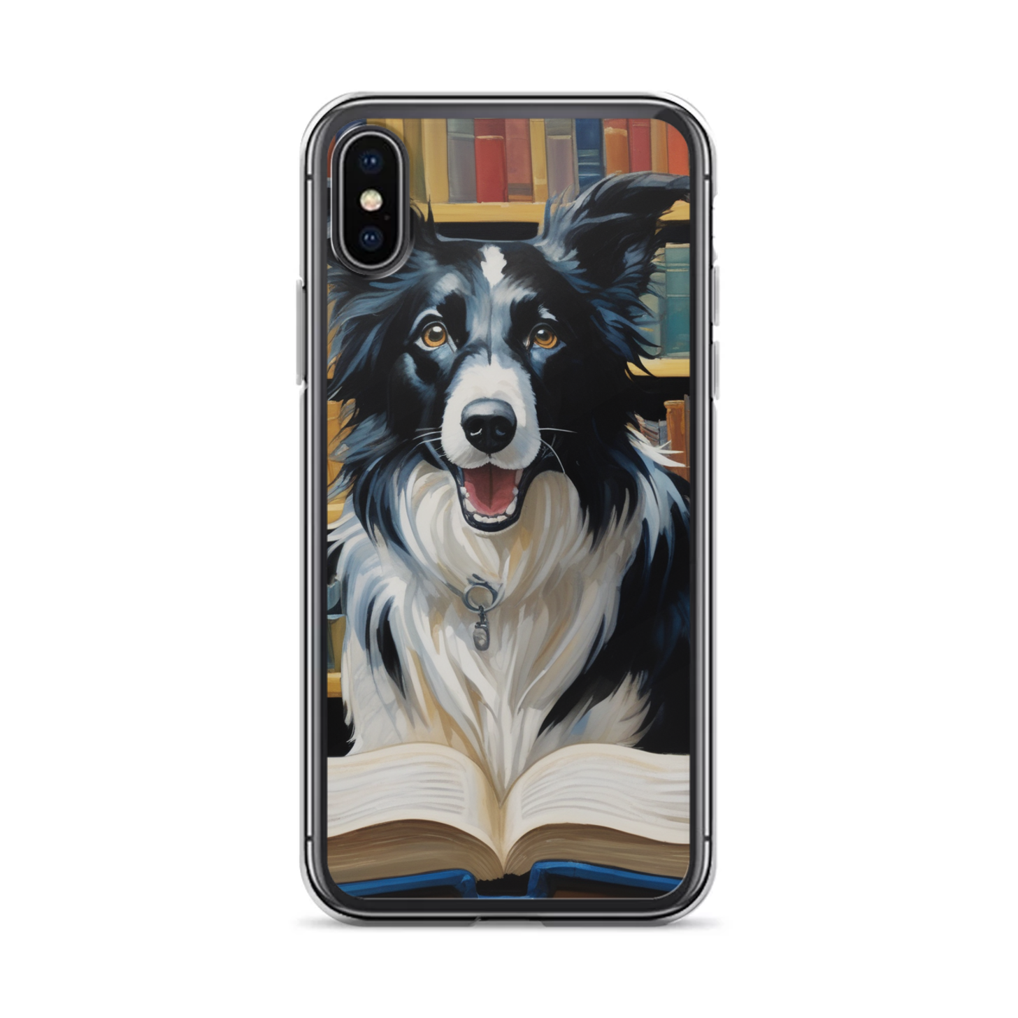PugMug Custom Border Collie iPhone Case
