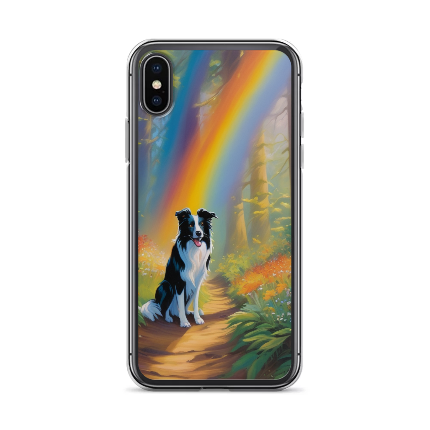 PugMug Custom Border Collie iPhone Case