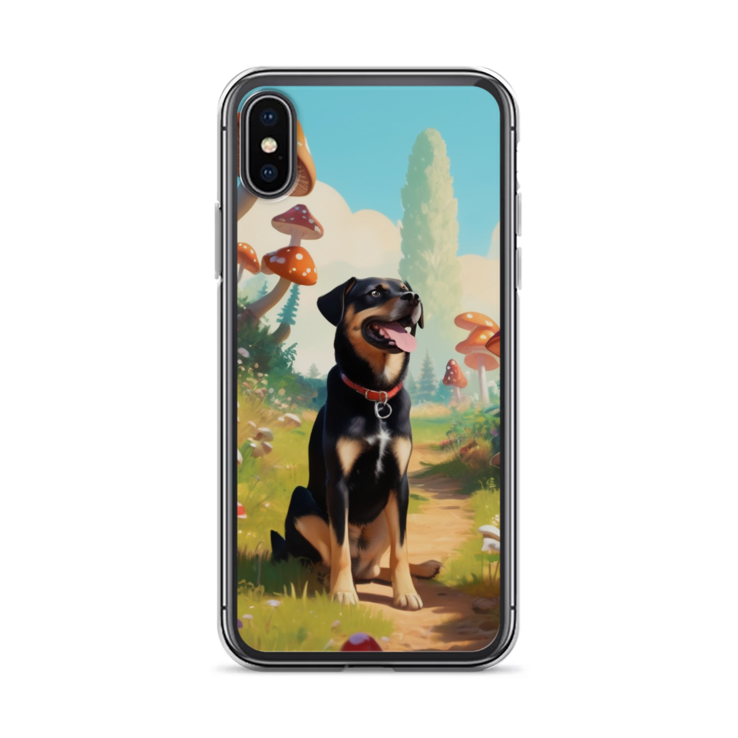 PugMug Custom Blue iPhone Case