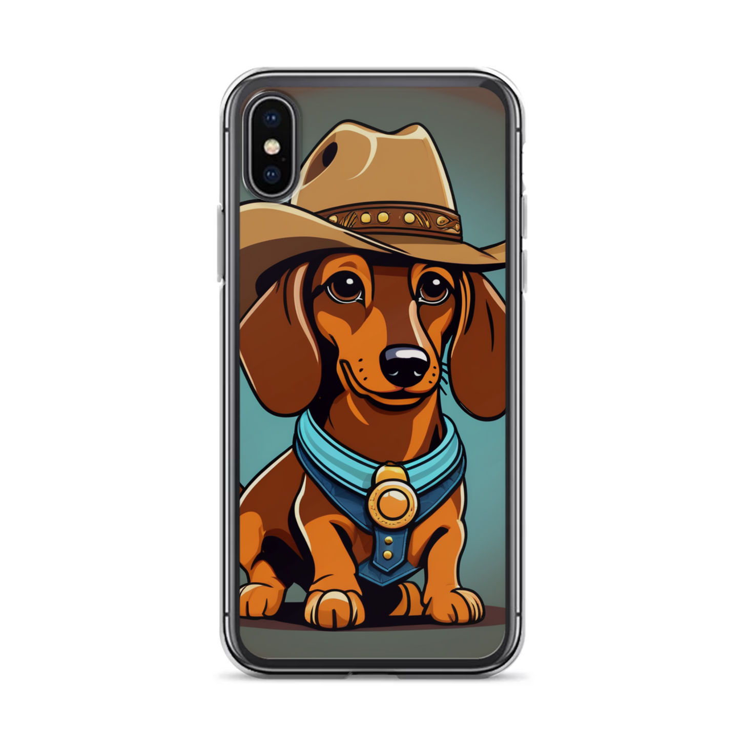PugMug Custom Tan Dachshund iPhone Case