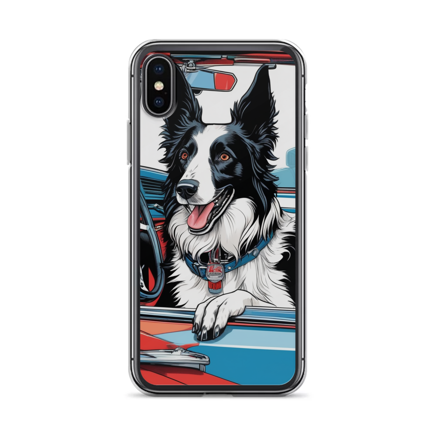 PugMug Custom Border Collie iPhone Case