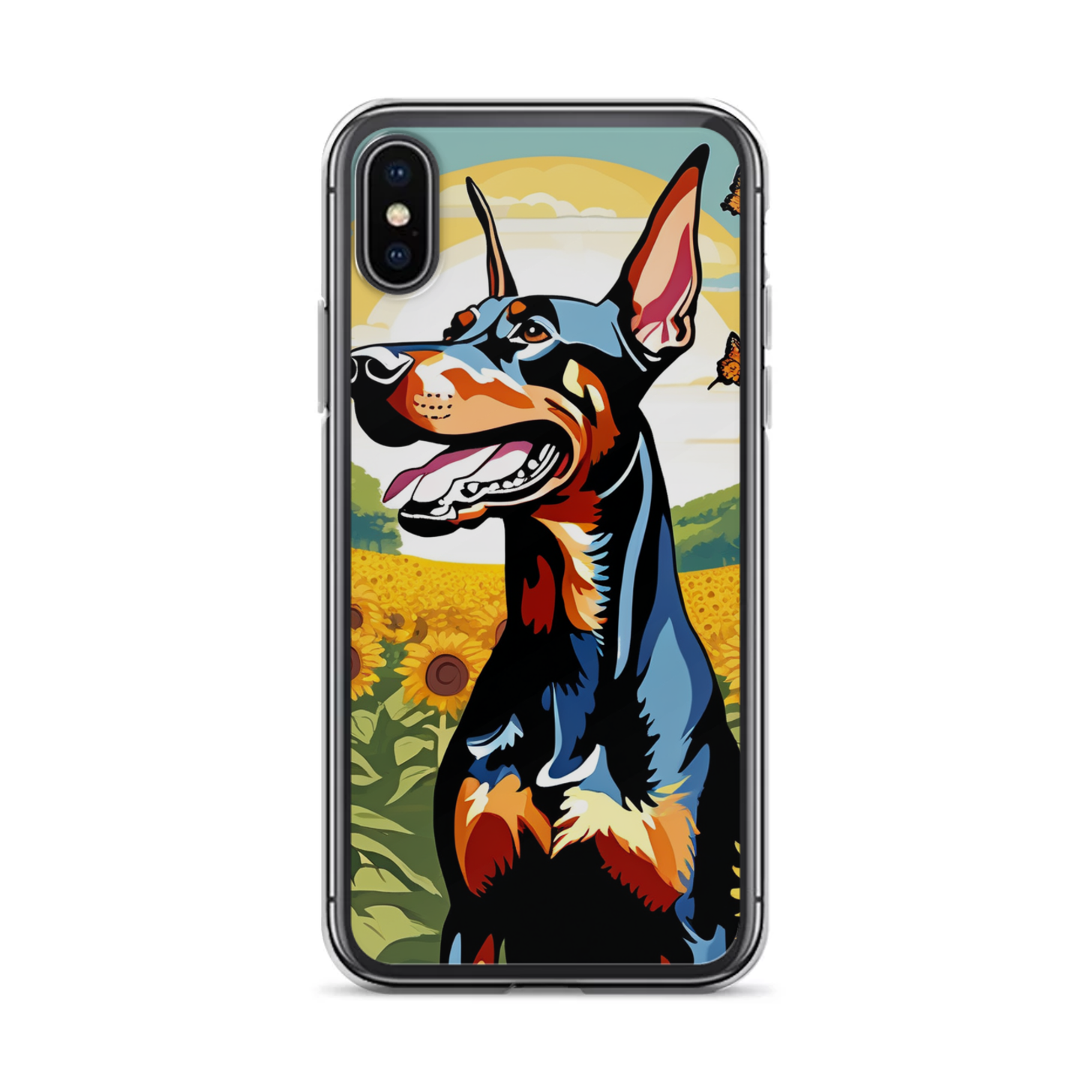 PugMug Custom Doberman Pinscher iPhone Case
