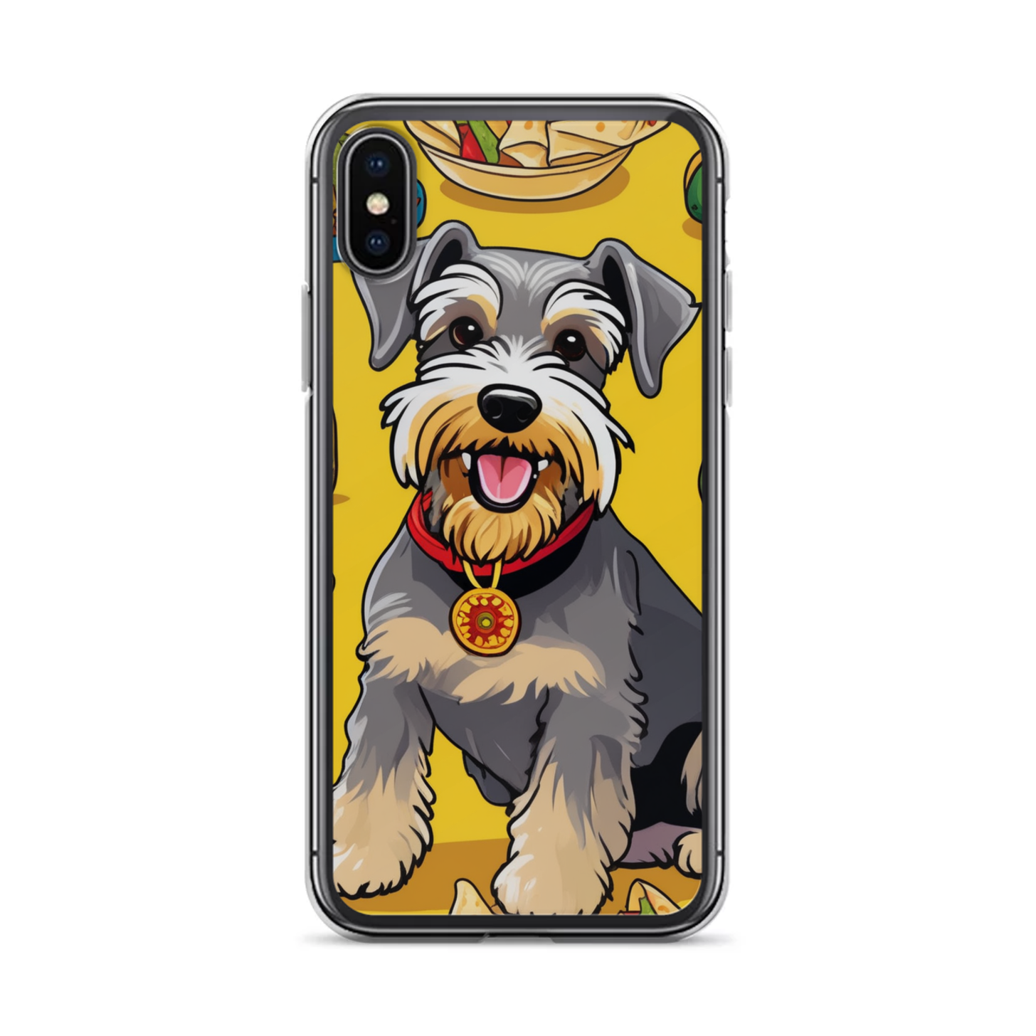 PugMug Custom Miniature Schnauzer iPhone Case