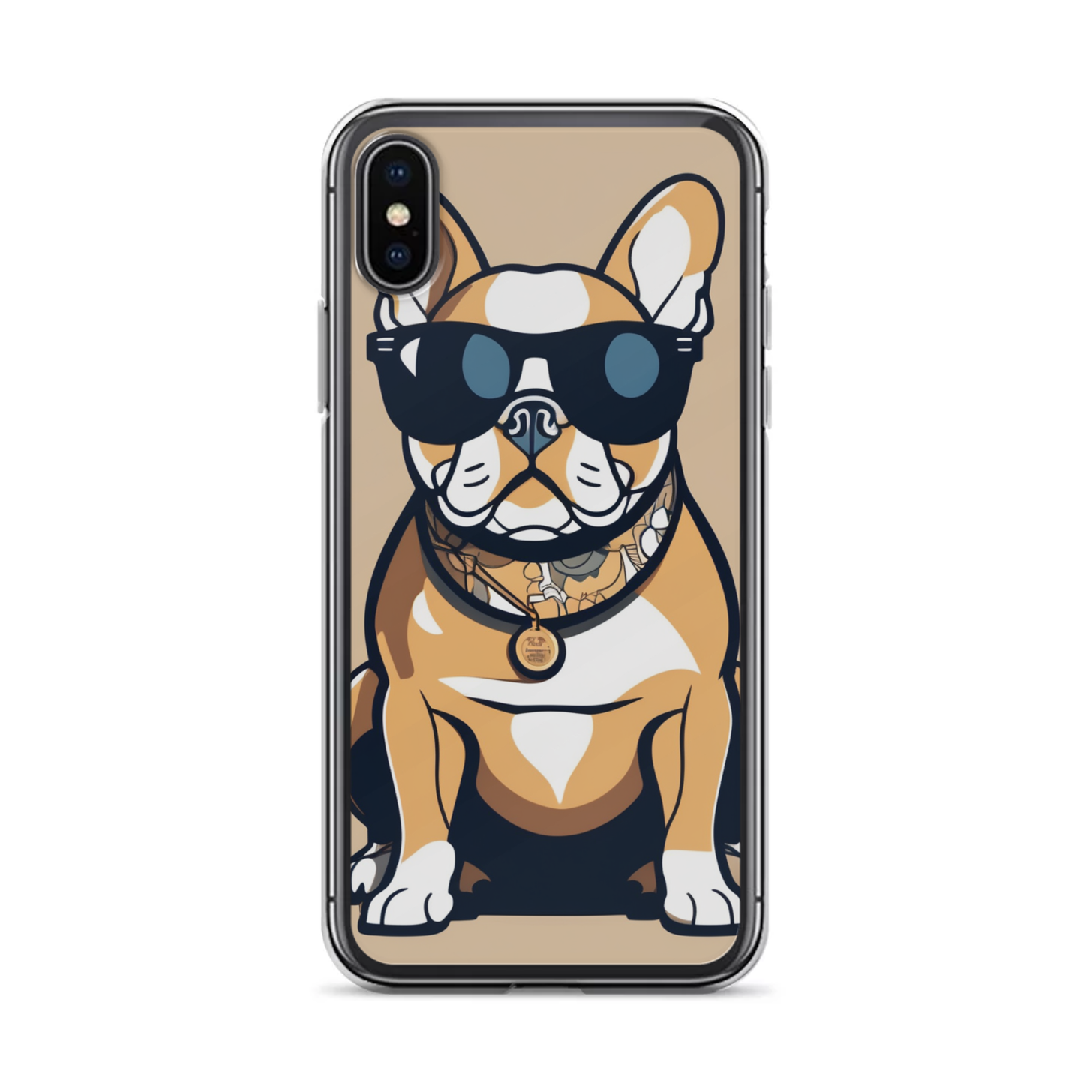 PugMug Custom Tan French Bulldog iPhone Case