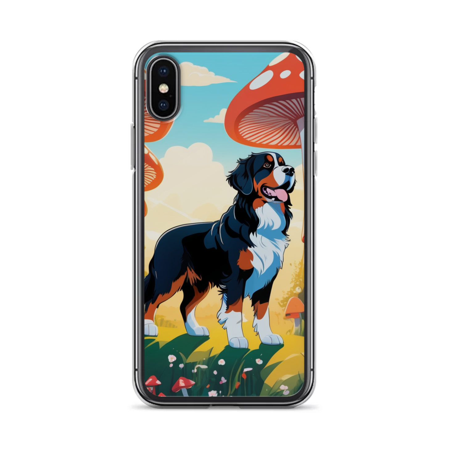 PugMug Custom Bernese Mountain Dog iPhone Case
