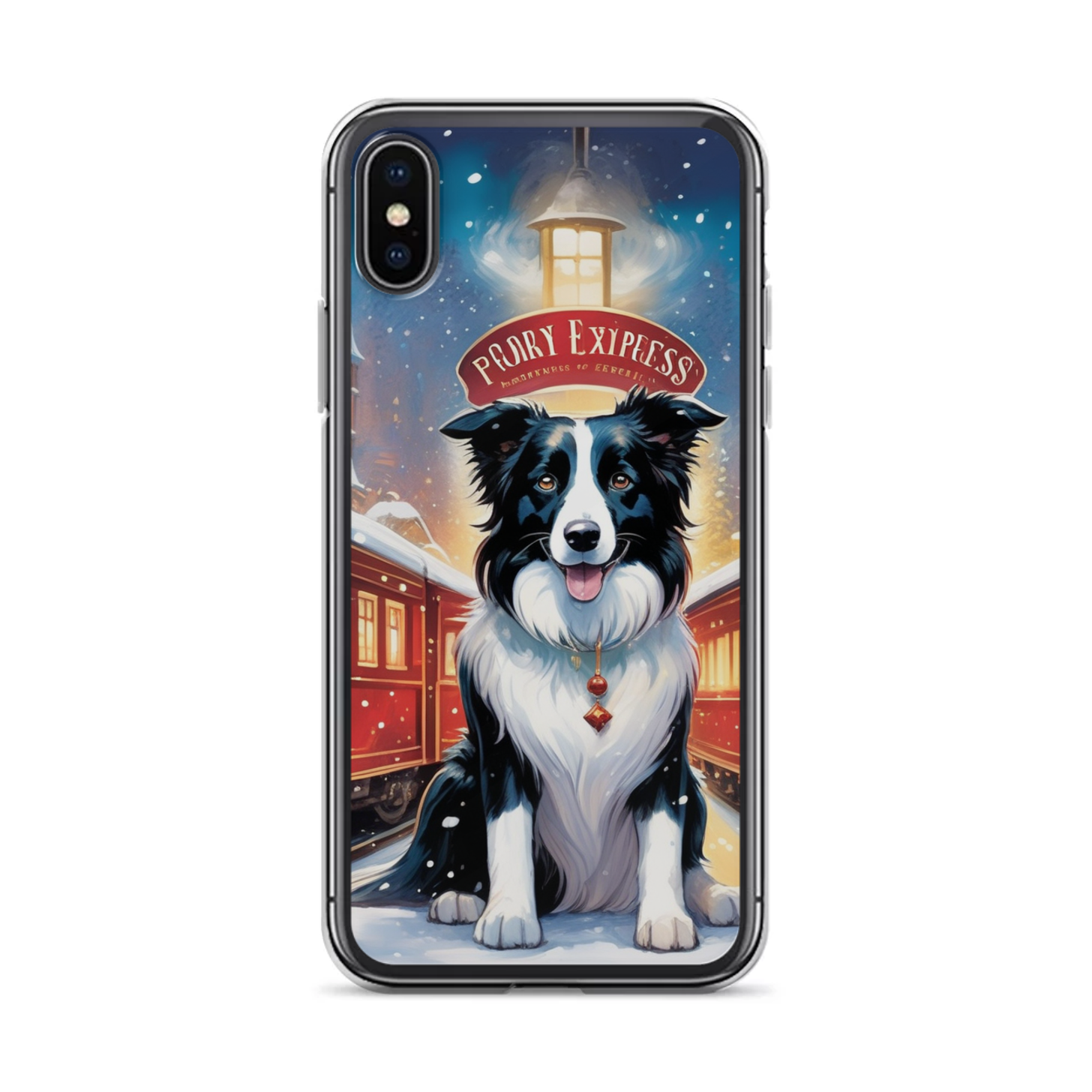 PugMug Custom Border Collie iPhone Case