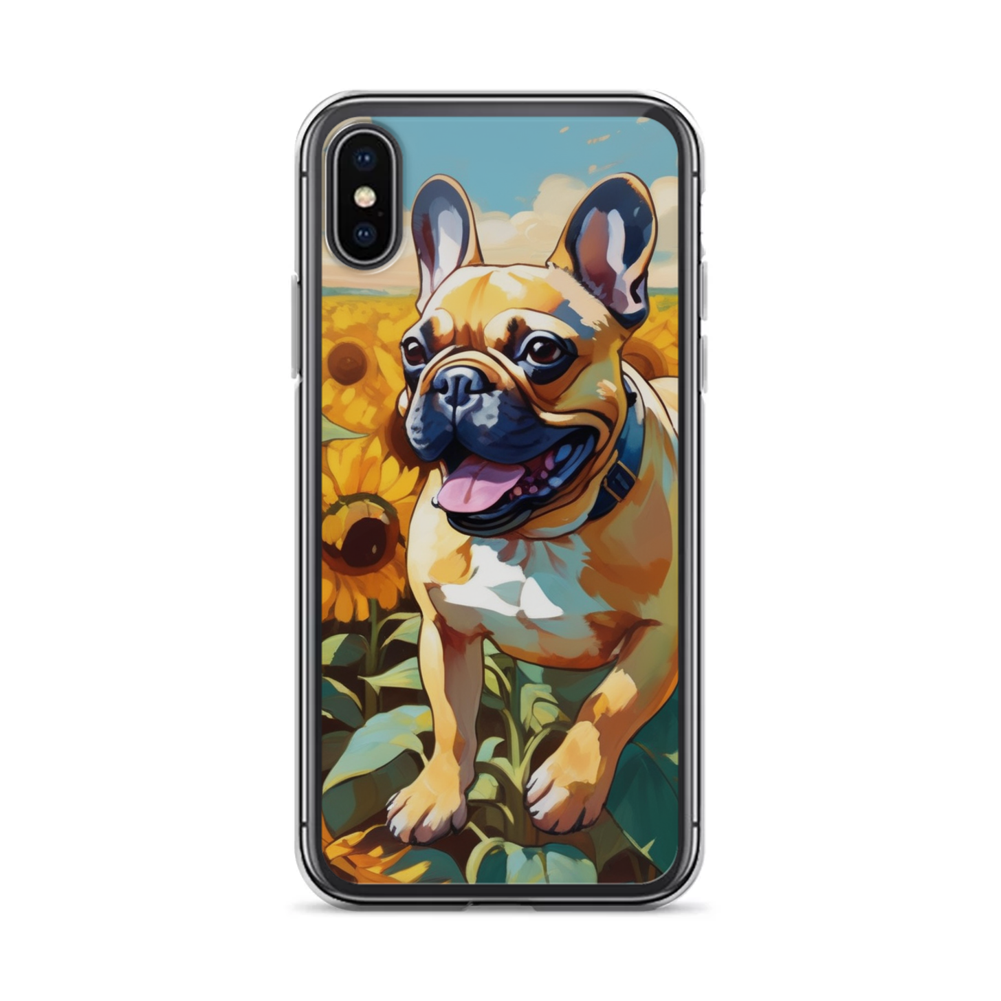 PugMug Custom Tan French Bulldog iPhone Case