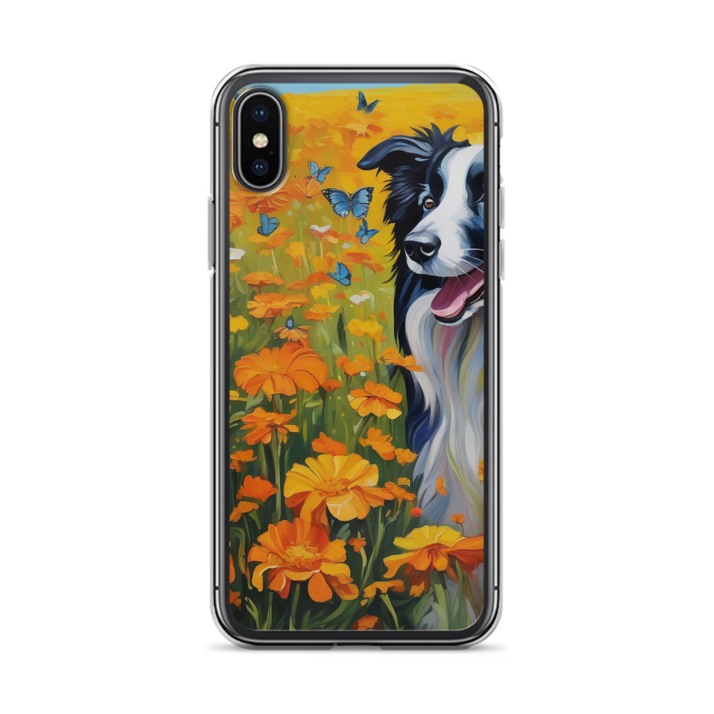 PugMug Custom Border Collie iPhone Case