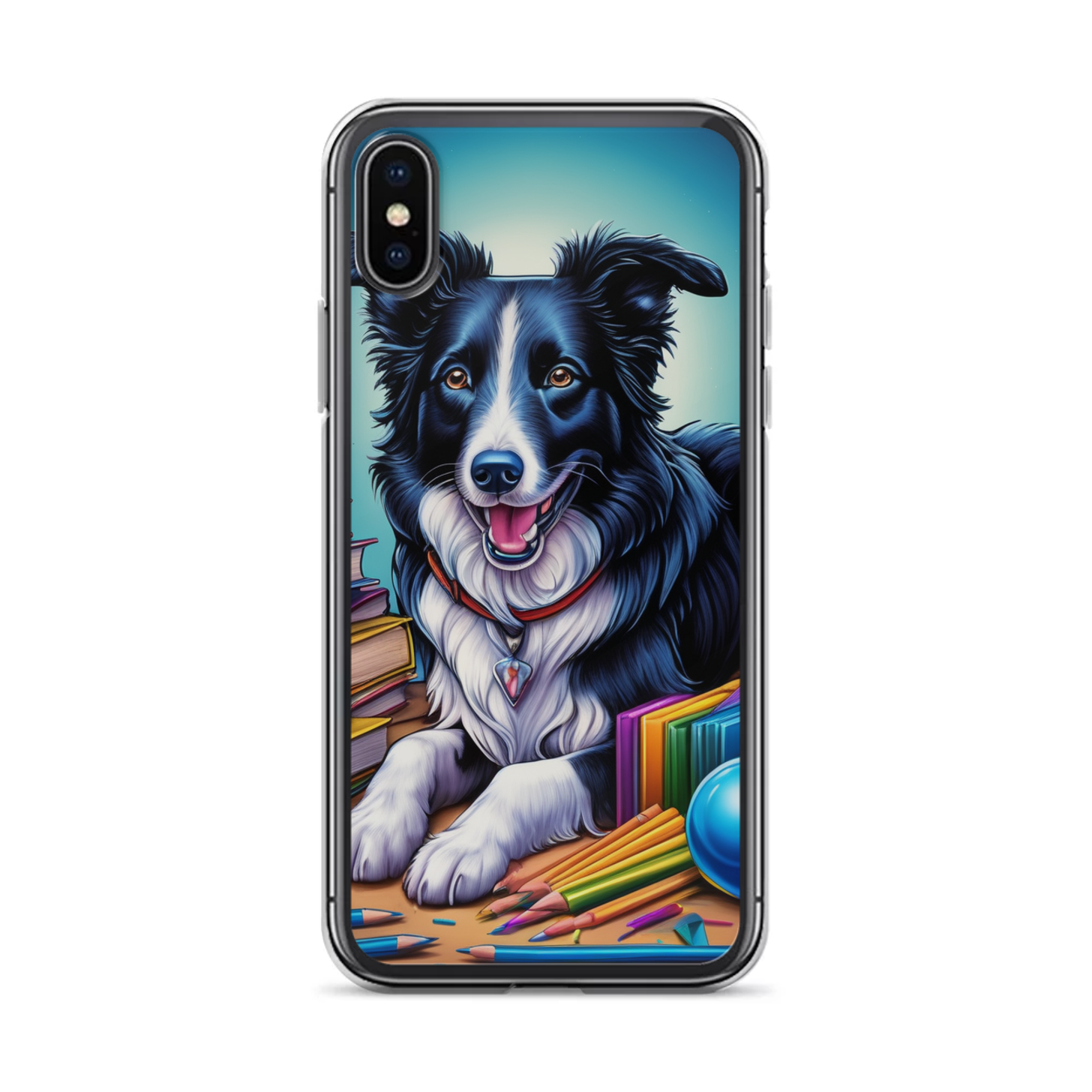 PugMug Custom Border Collie iPhone Case