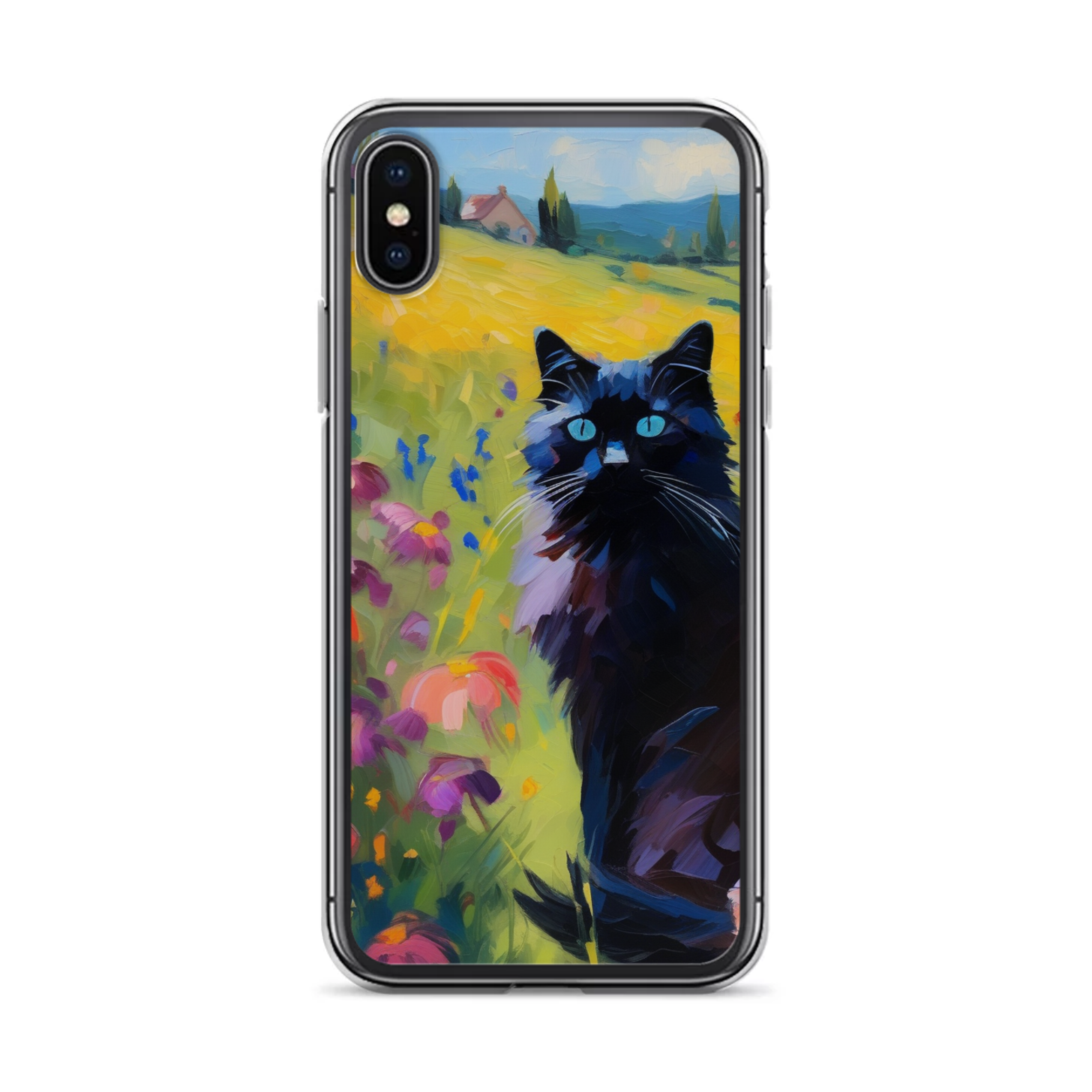 PugMug Custom Black Ragdoll Cat iPhone Case