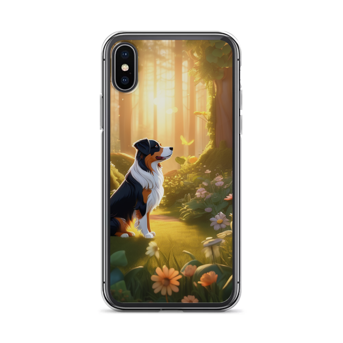 PugMug Custom Miniature American Shepherd iPhone Case