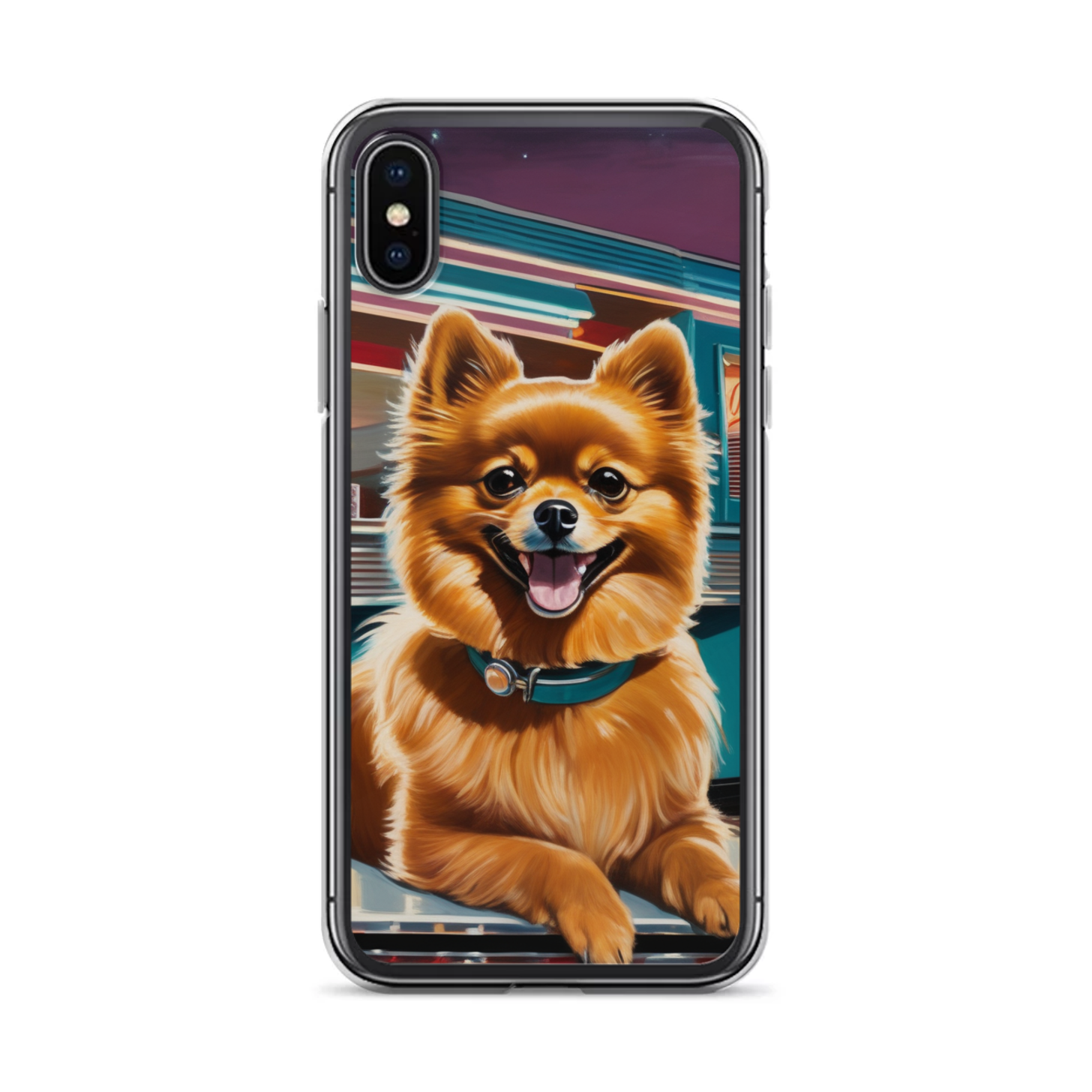 PugMug Custom Tan Pomeranian iPhone Case