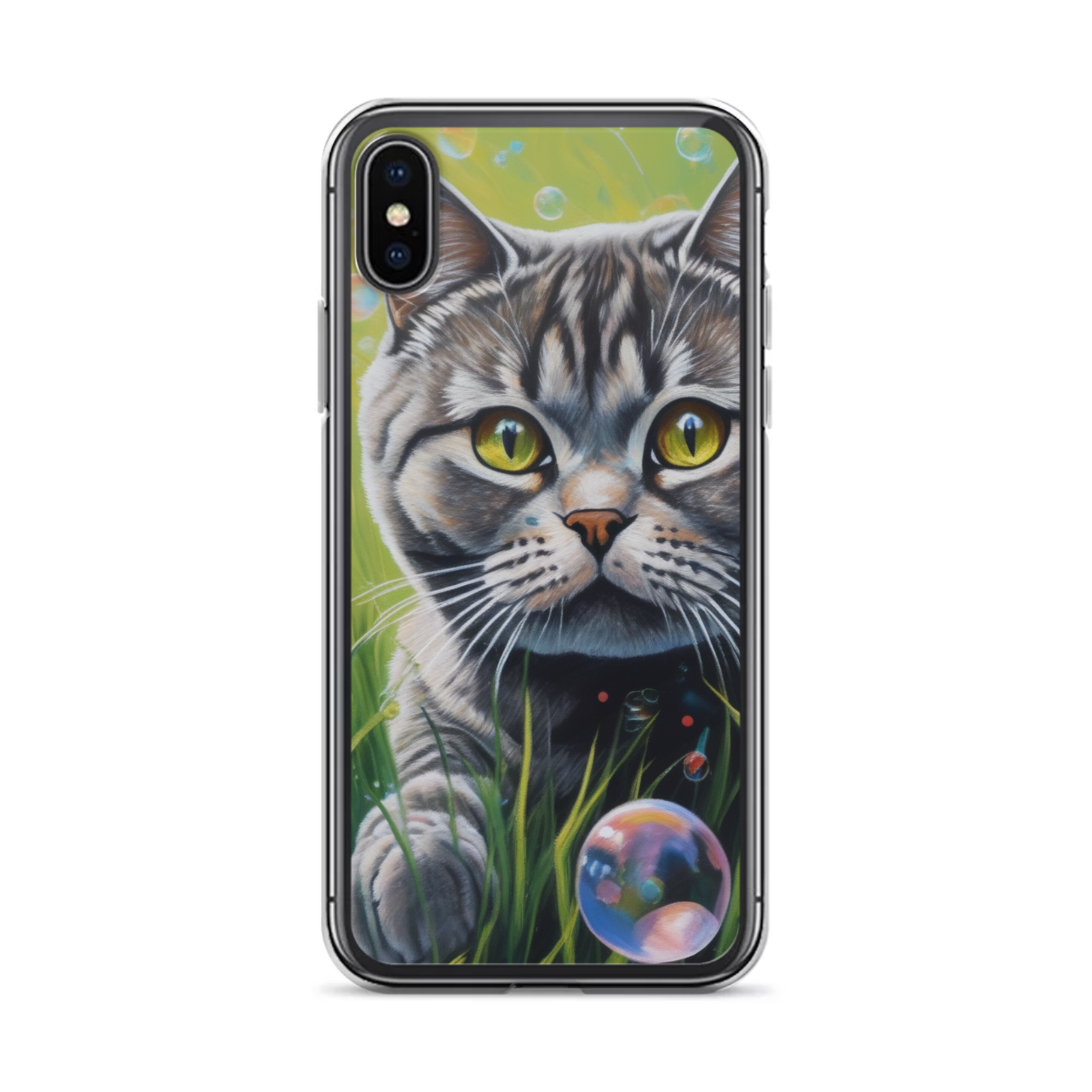 PugMug Custom Tabby British Shorthair Cat iPhone Case