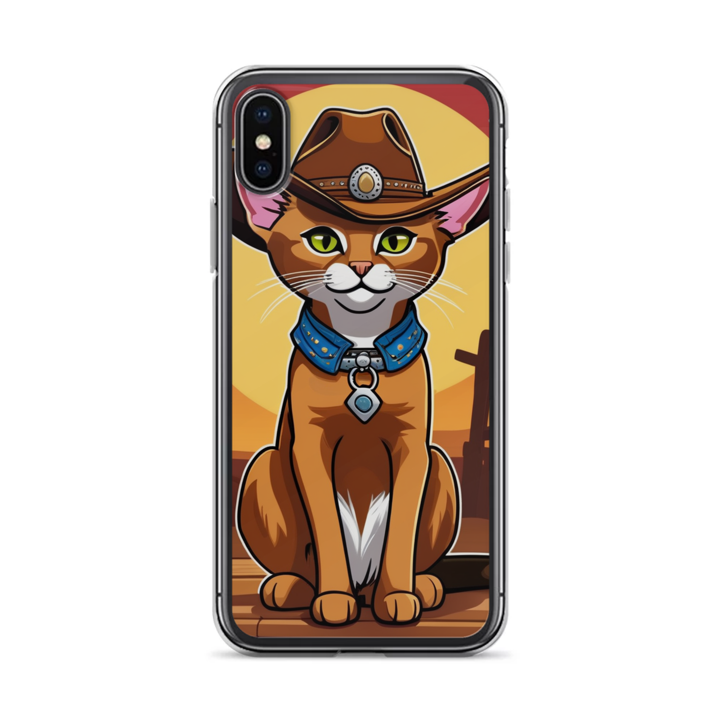PugMug Custom Tabby Abyssinian Cat iPhone Case