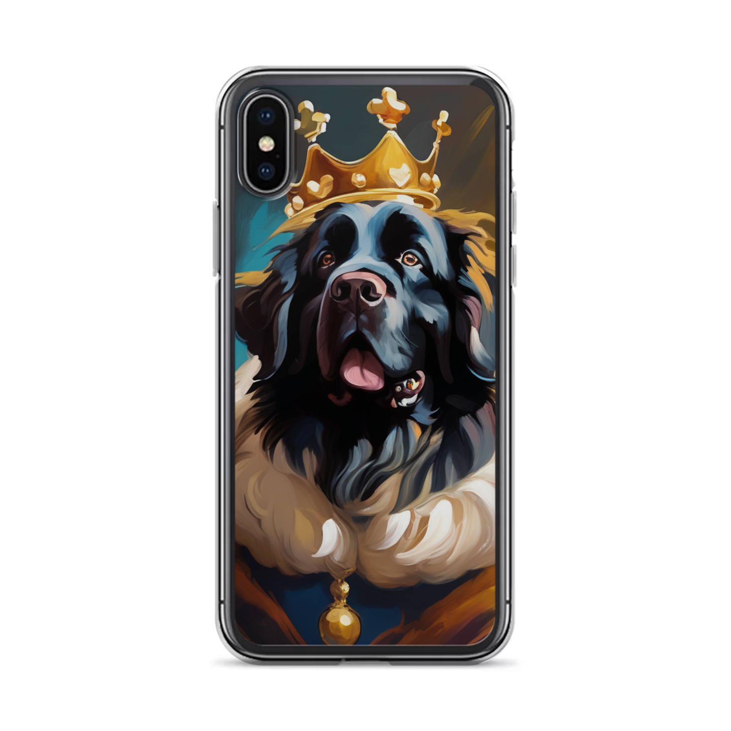 PugMug Custom Newfoundland iPhone Case