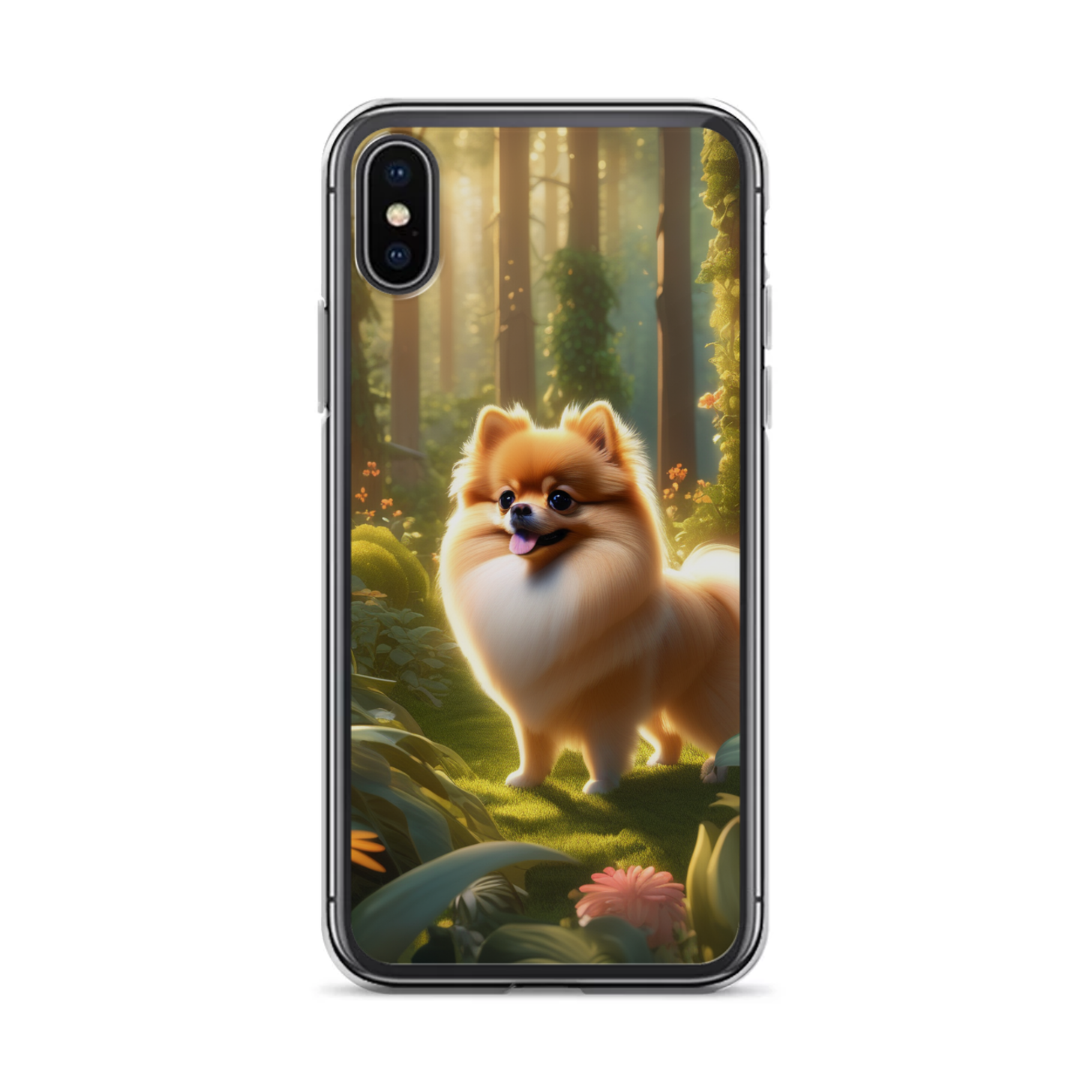 PugMug Custom Tan Pomeranian iPhone Case