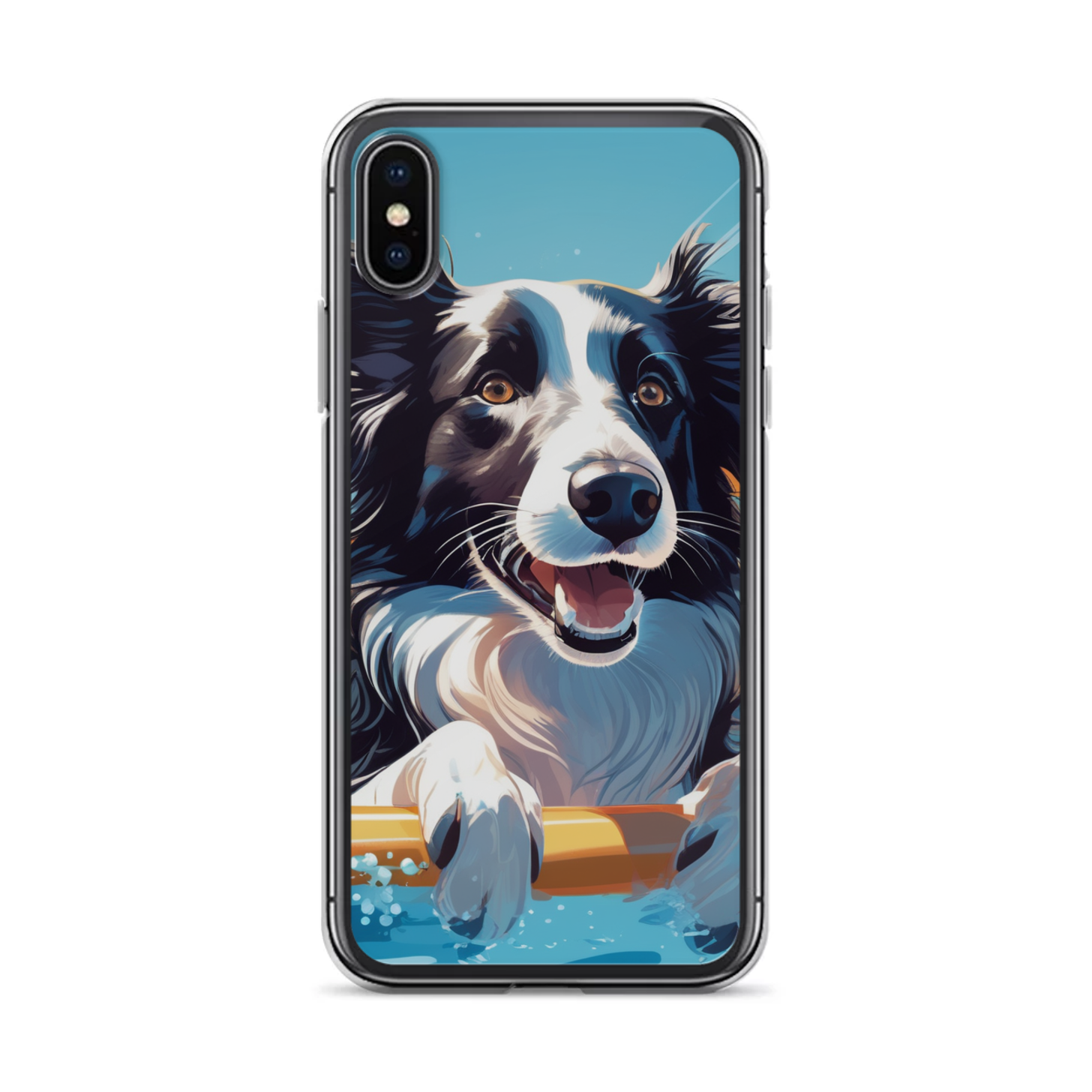 PugMug Custom Border Collie iPhone Case