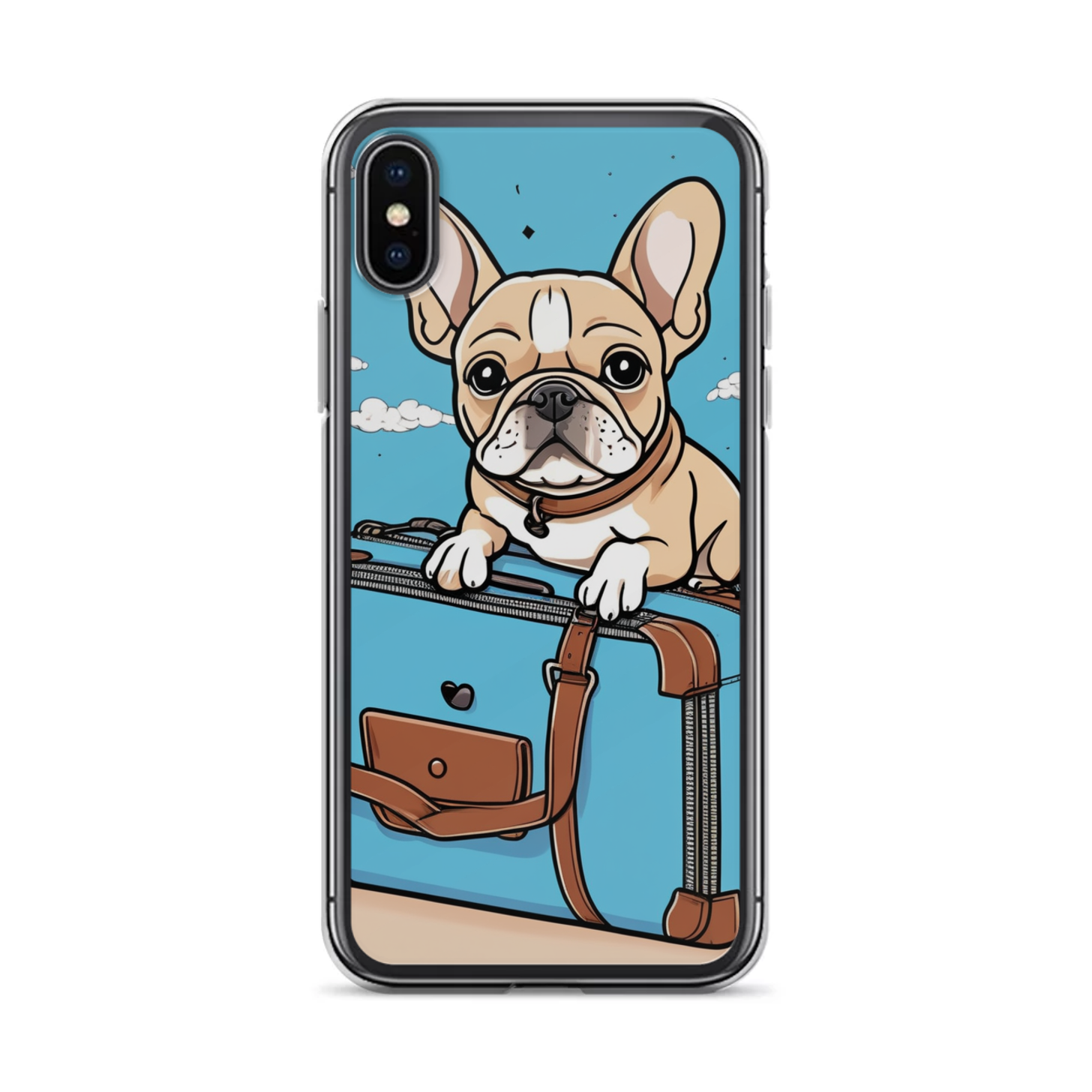 PugMug Custom Tan French Bulldog iPhone Case