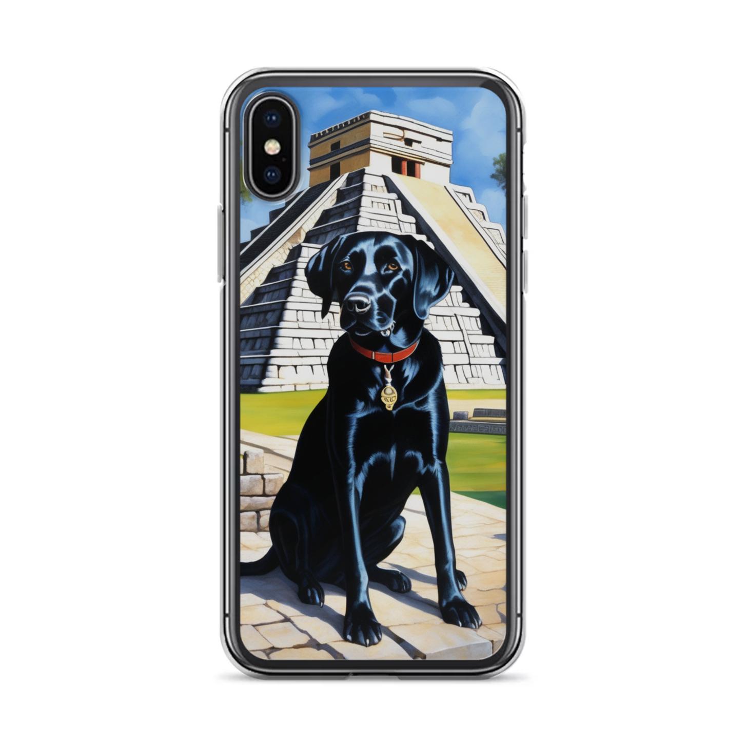 PugMug Custom Black Labrador Retriever iPhone Case