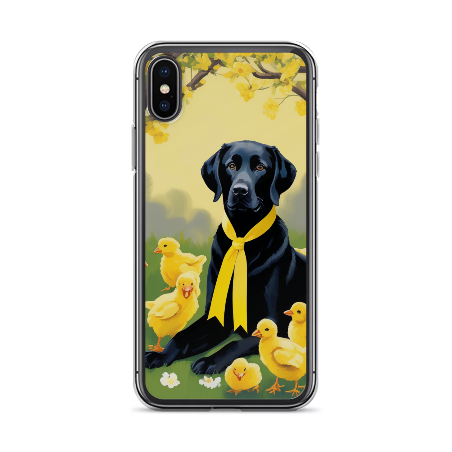 PugMug Custom Black Labrador Retriever iPhone Case