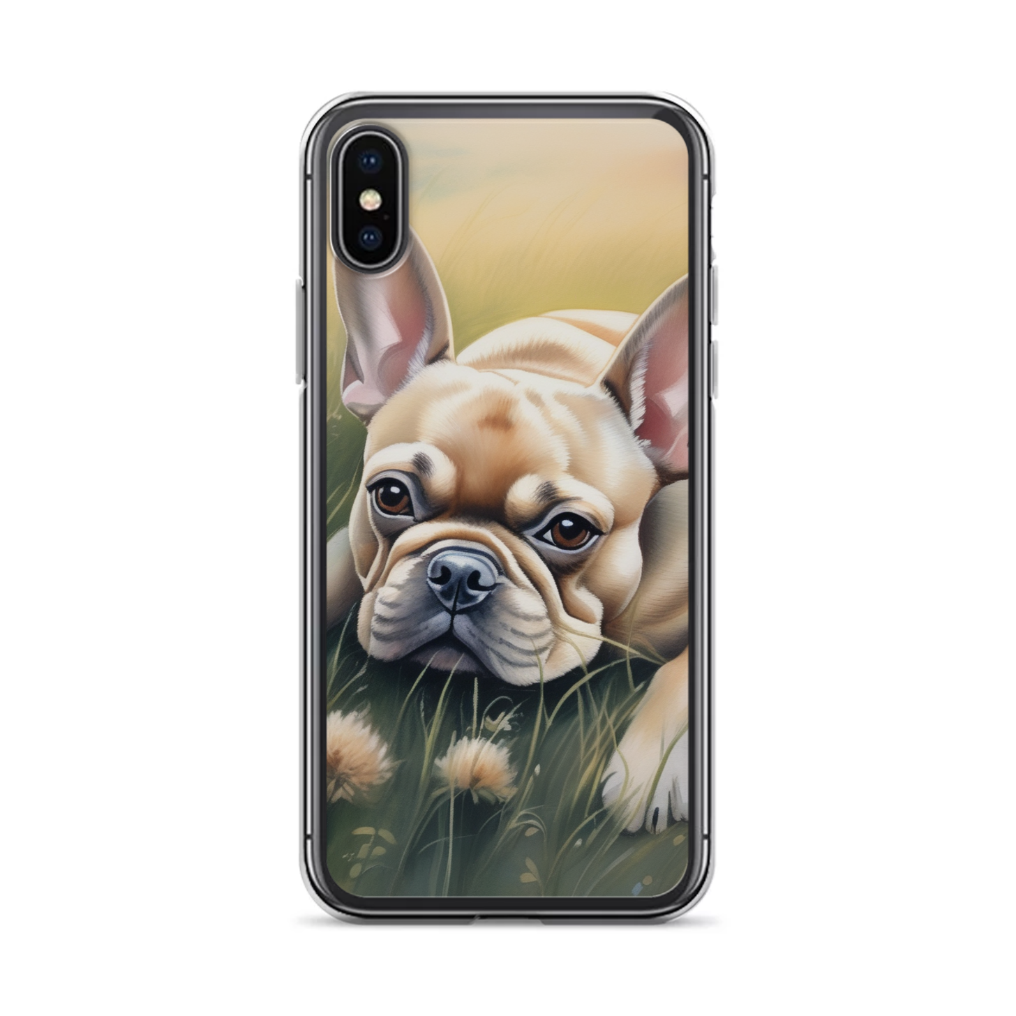 PugMug Custom Tan French Bulldog iPhone Case