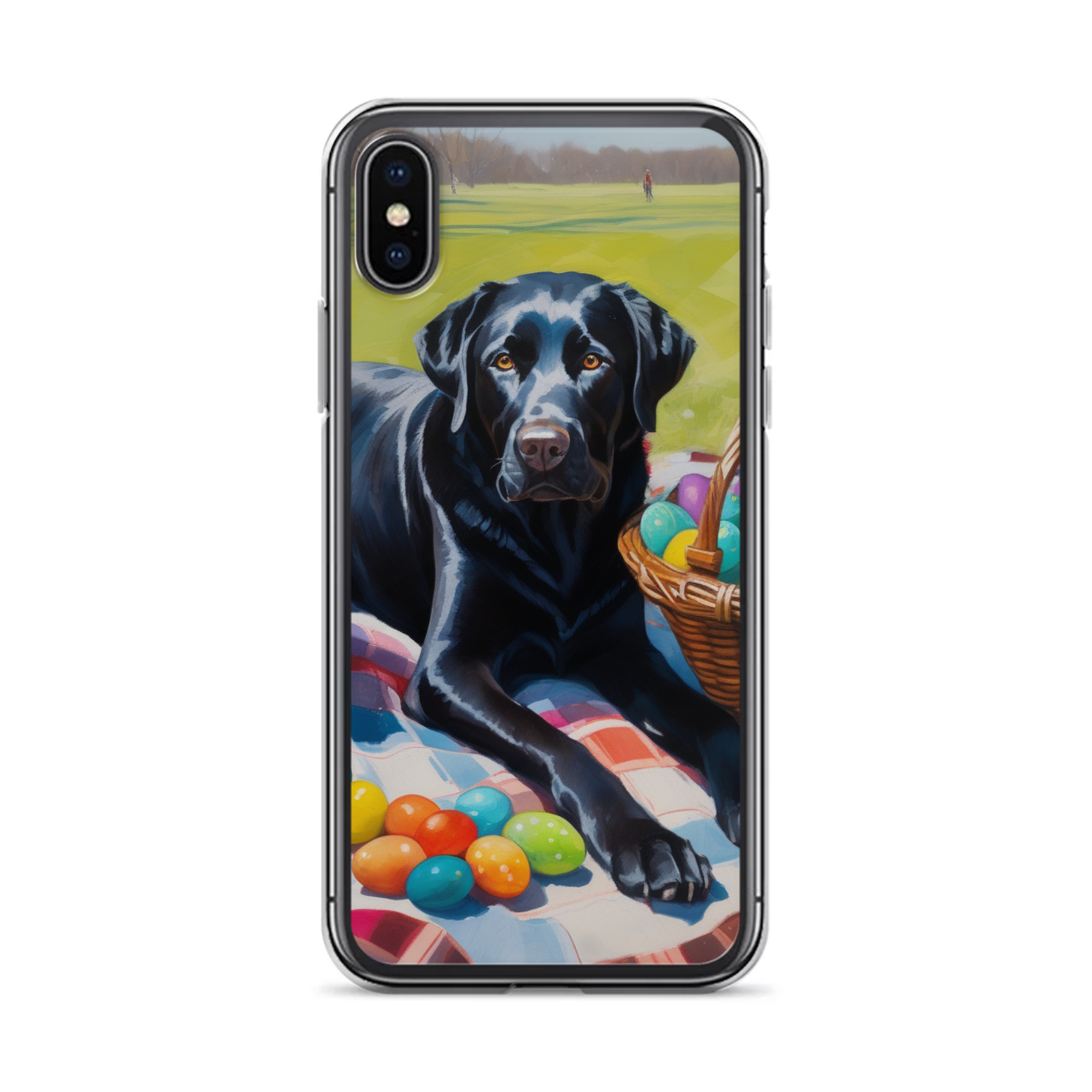 PugMug Custom Black Labrador Retriever iPhone Case