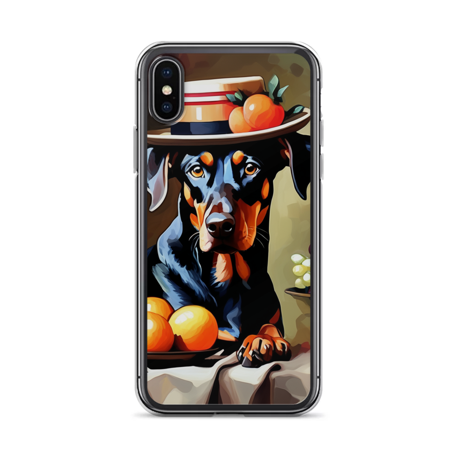 PugMug Custom Doberman Pinscher iPhone Case