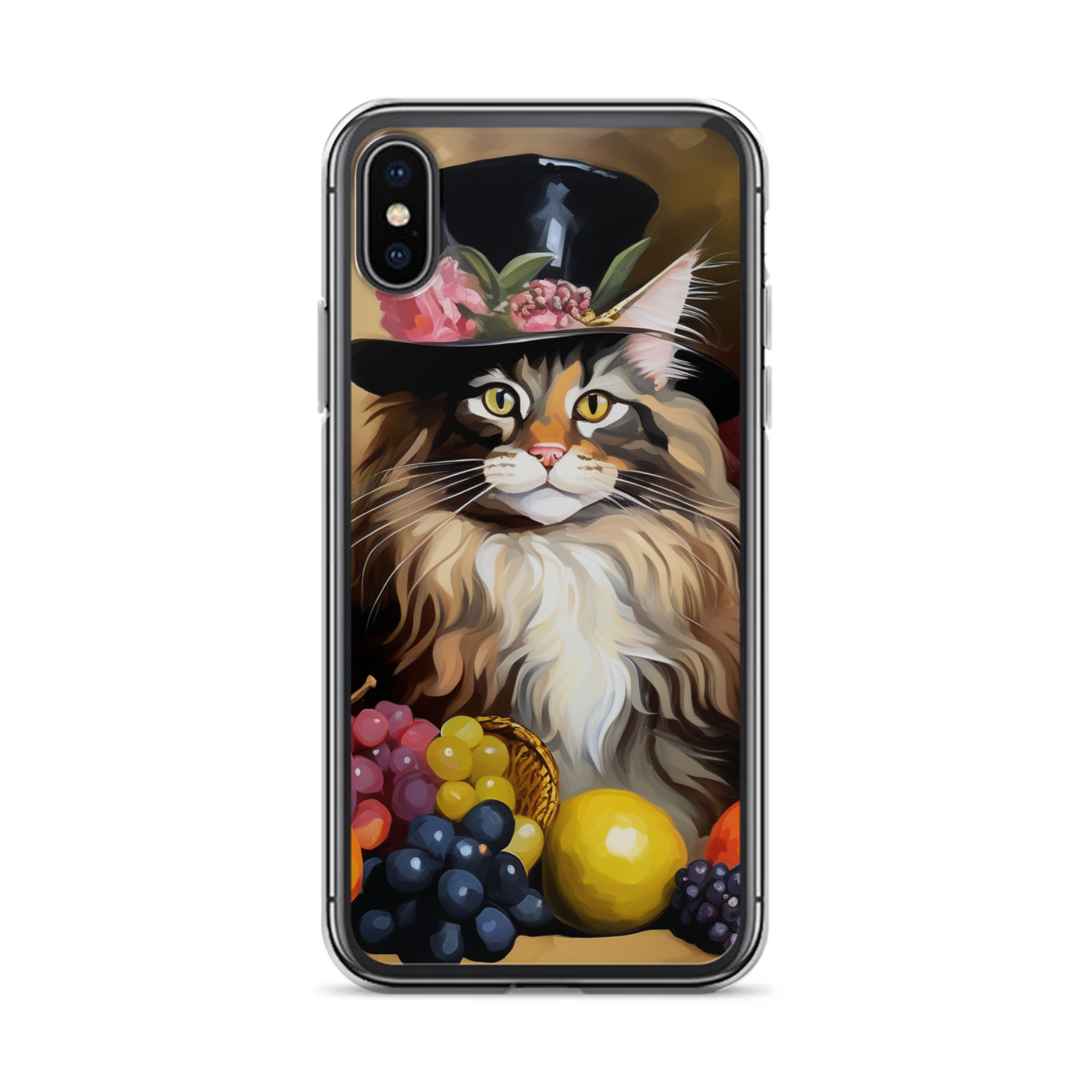 PugMug Custom Tabby Maine Coon Cat iPhone Case