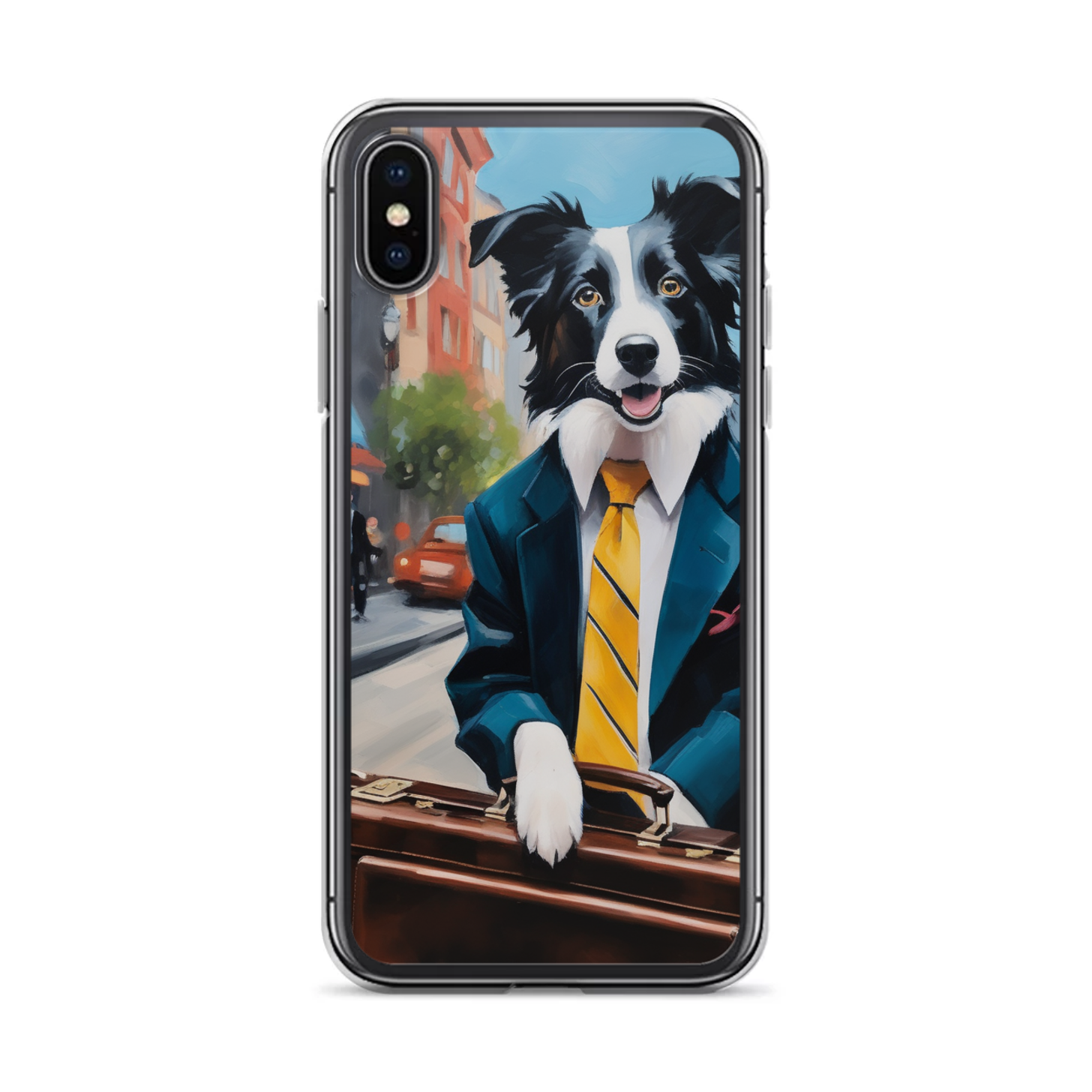 PugMug Custom Border Collie iPhone Case