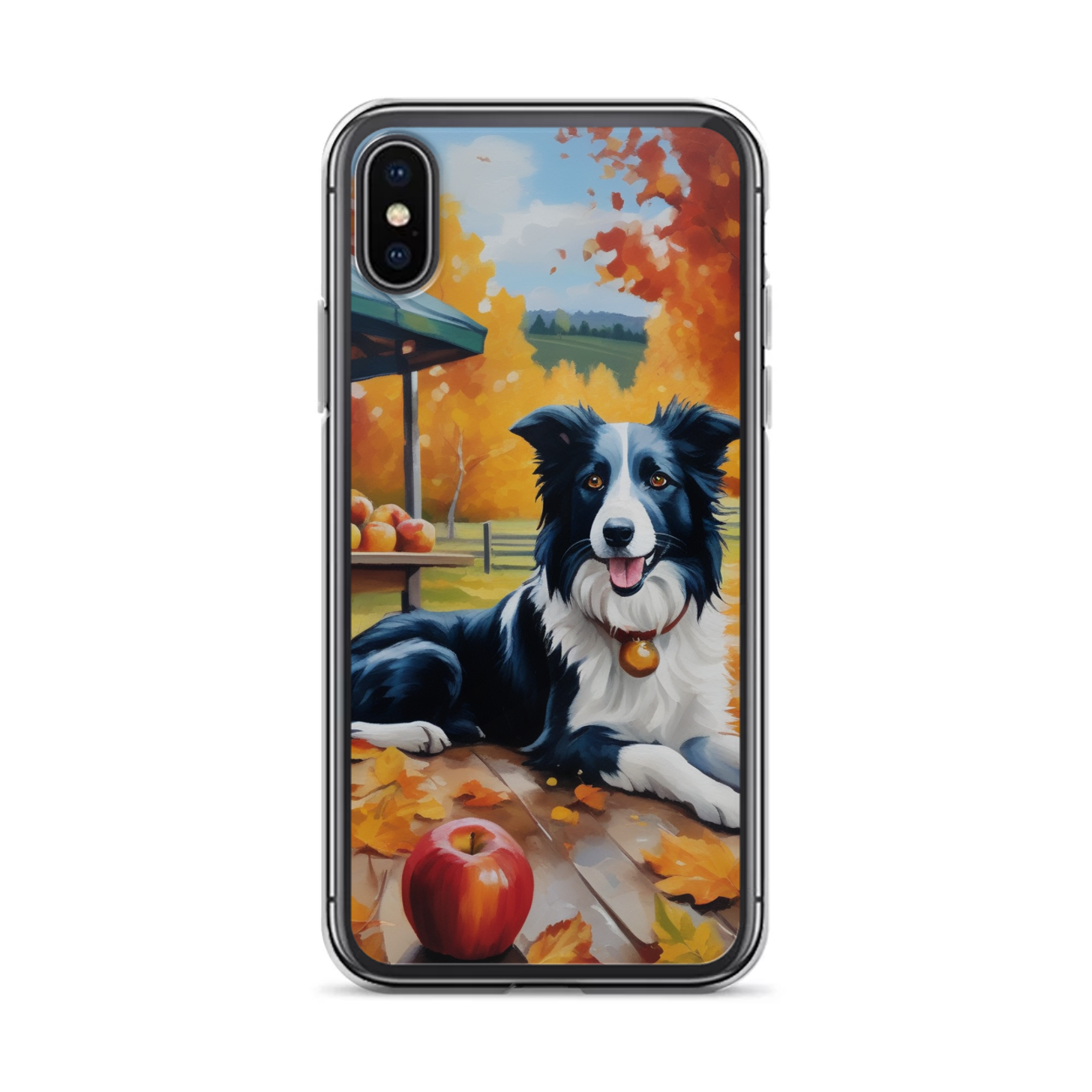 PugMug Custom Border Collie iPhone Case