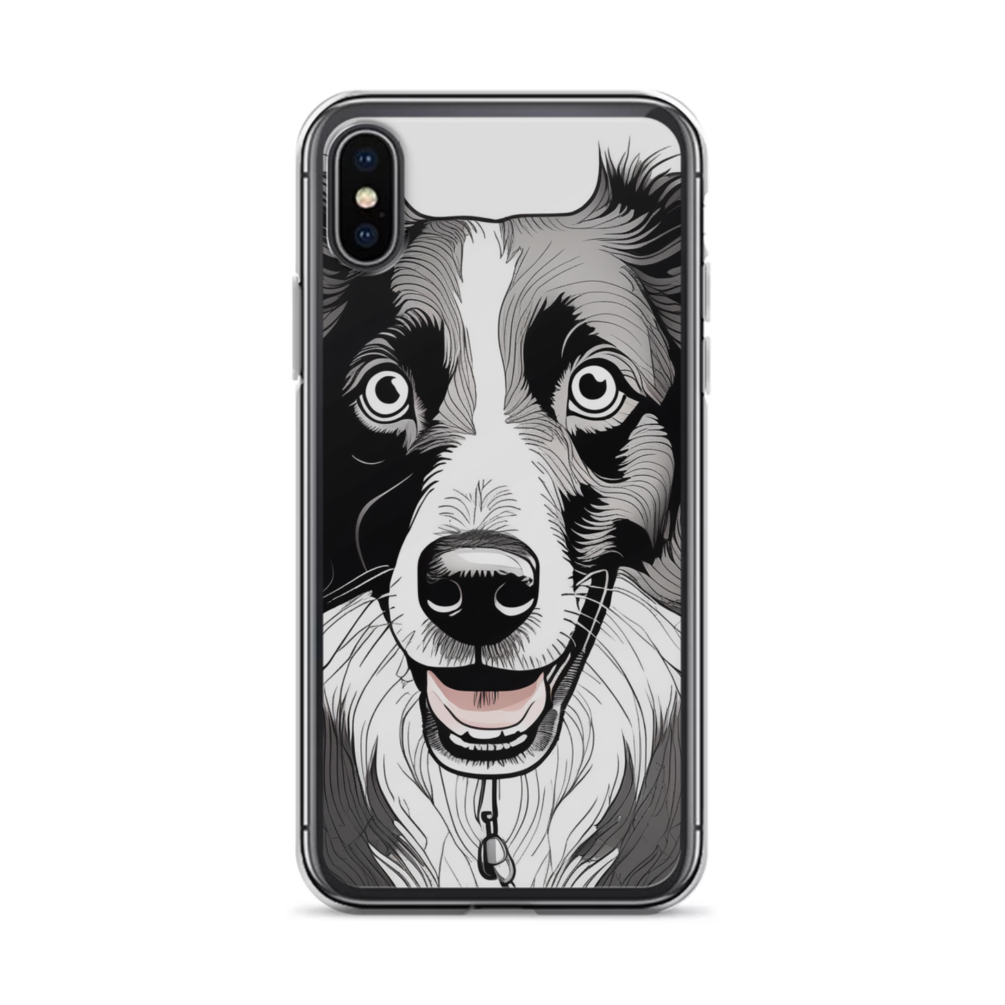 PugMug Custom Border Collie iPhone Case