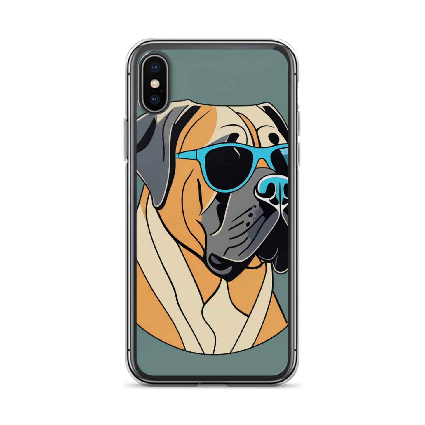PugMug Custom Mastiff iPhone Case