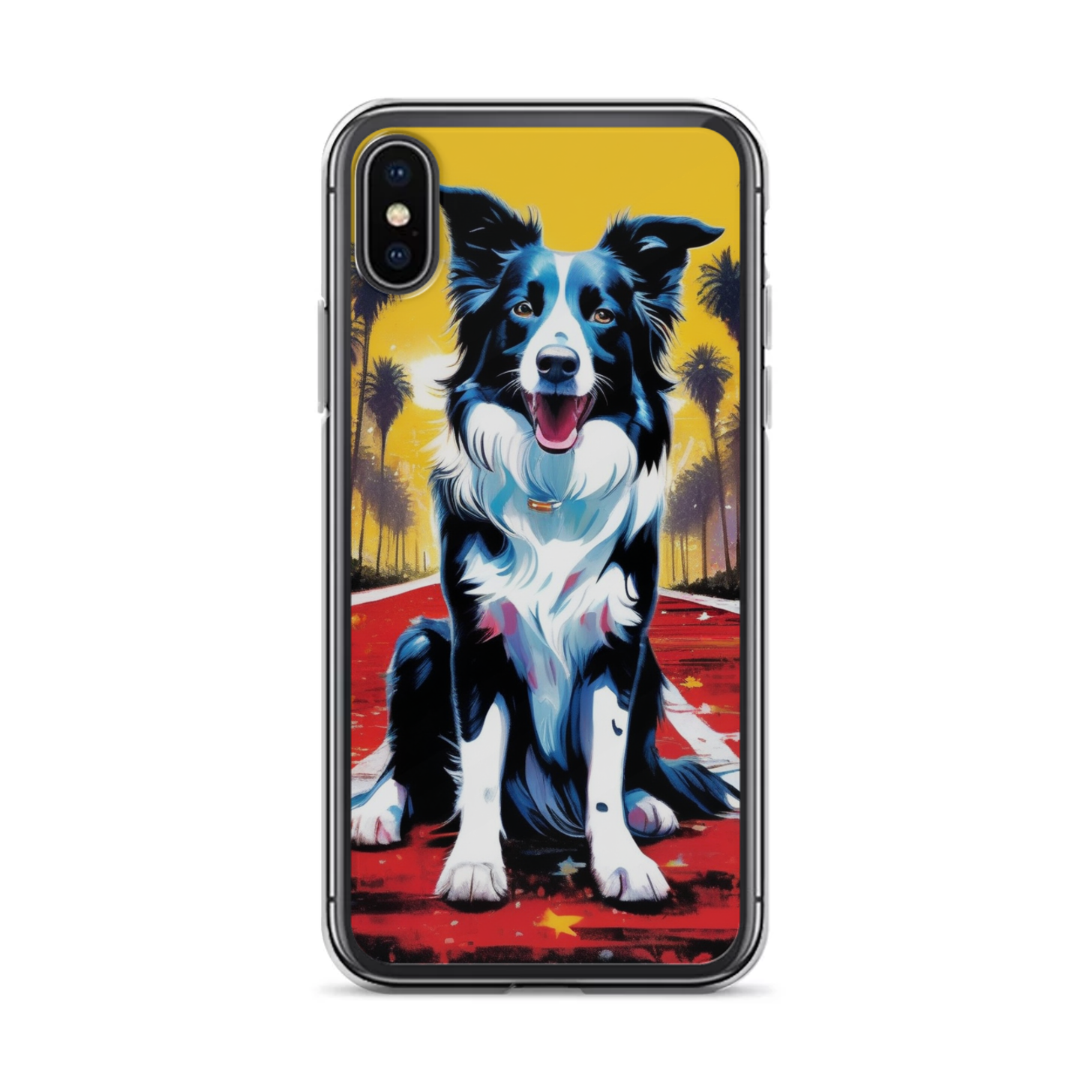 PugMug Custom Border Collie iPhone Case